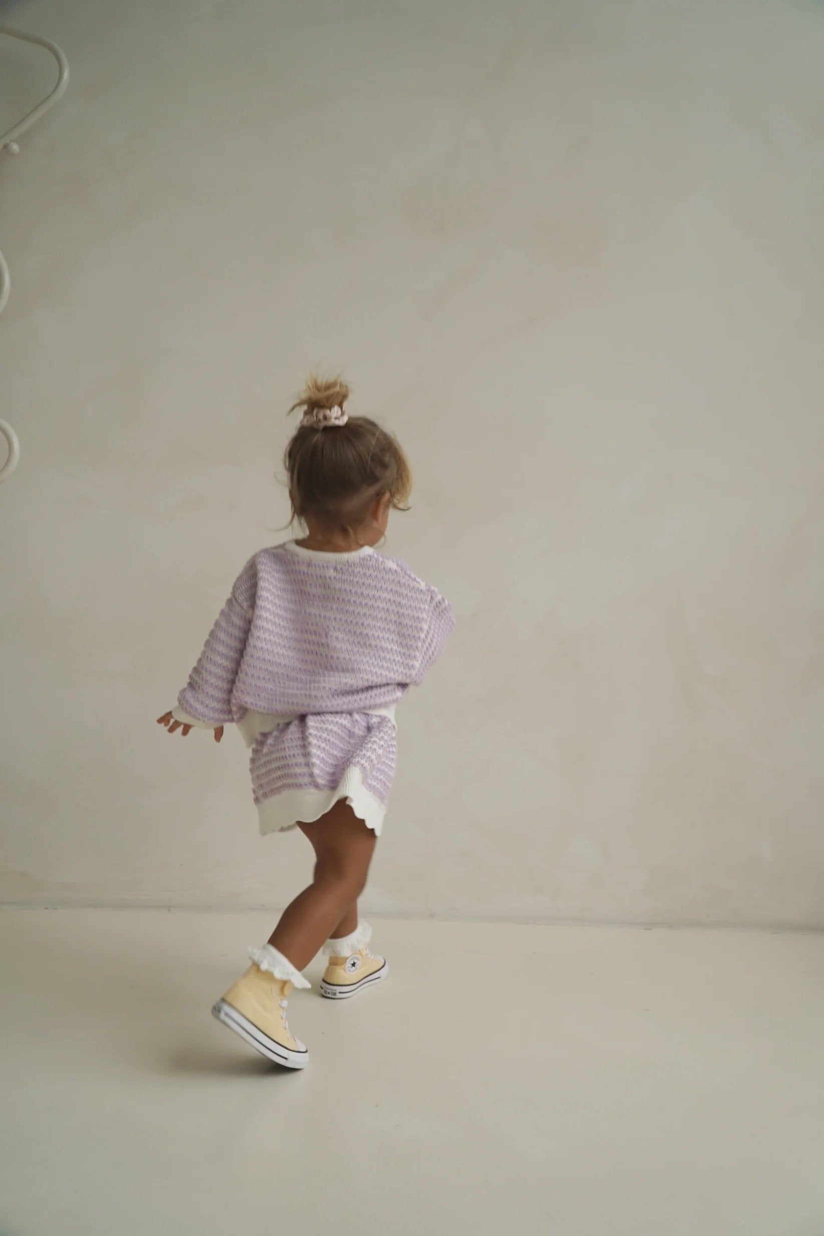 En. the Label ~ Lottie Crochet Knit Set - Lilac