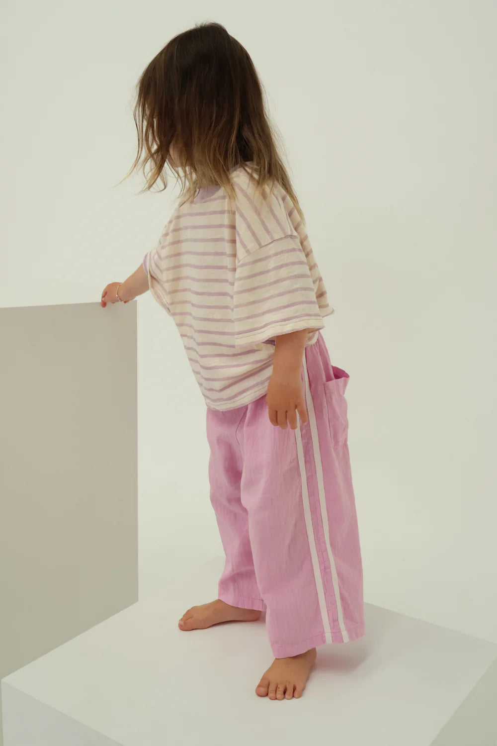 All Day Racer Pants | Lavender