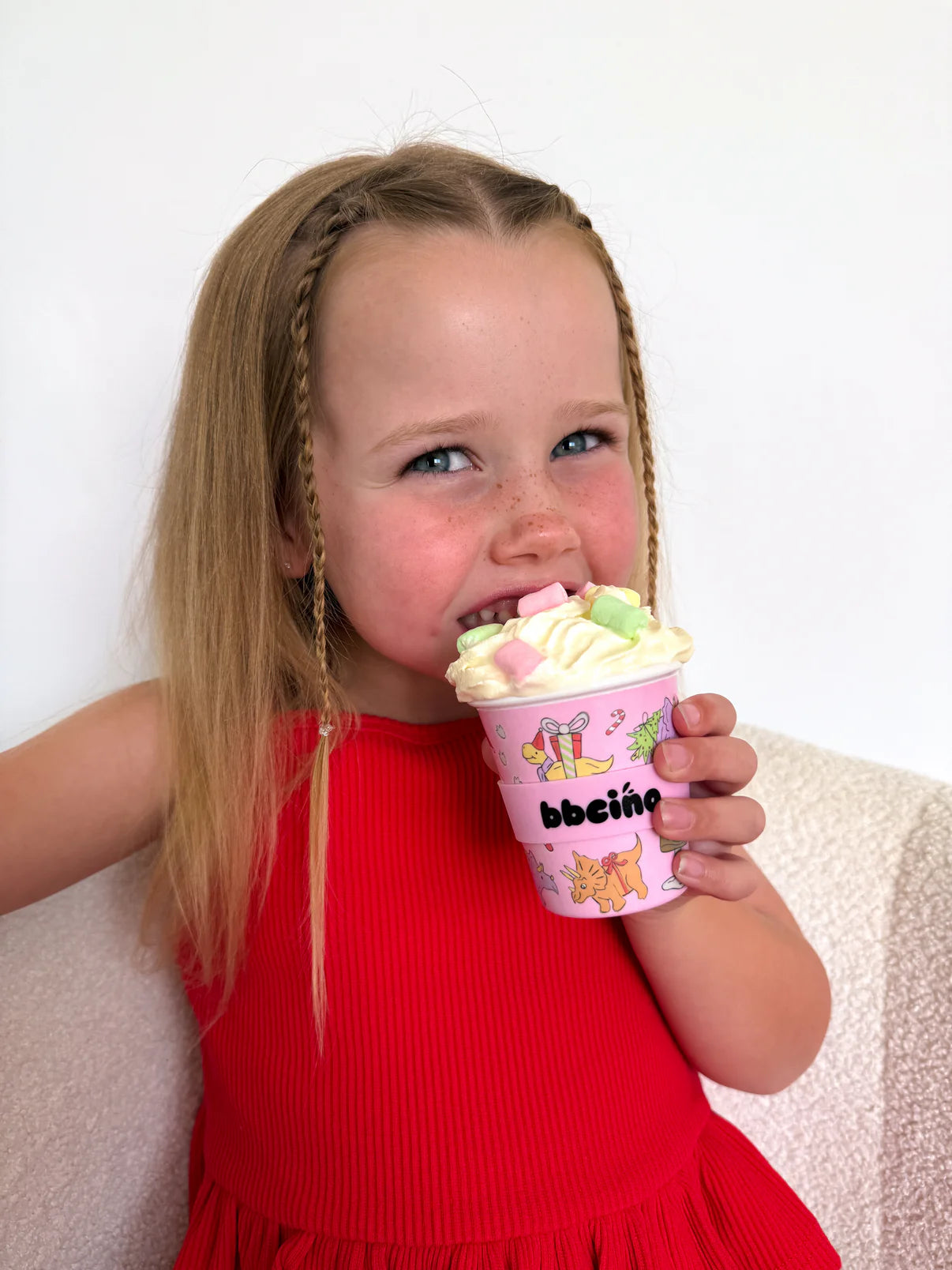 Santa’s Little Sipper in Pink (120ml)