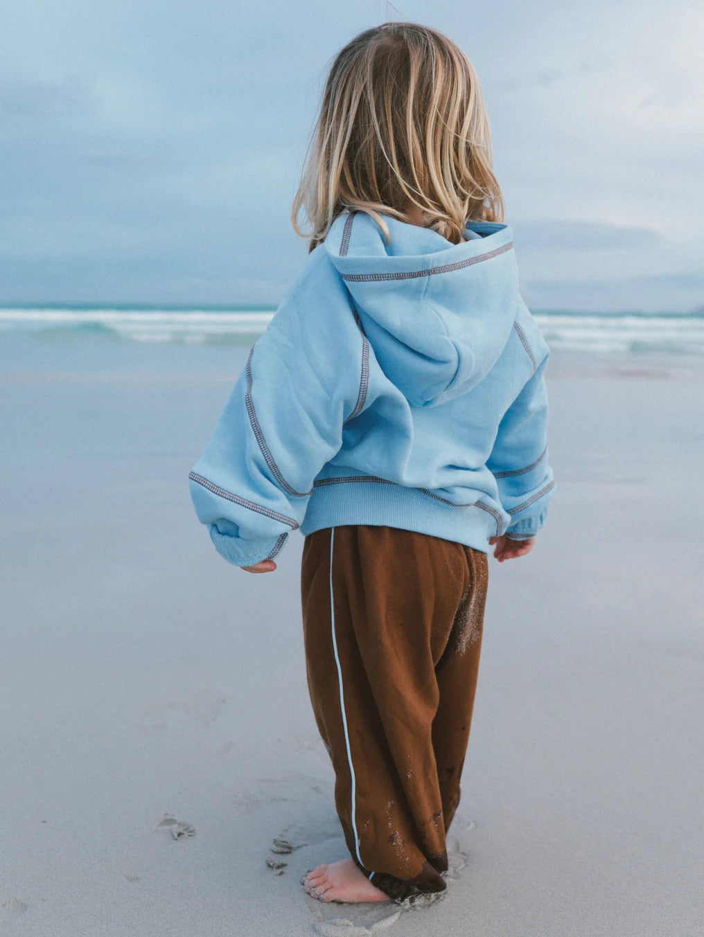 Good Tracky Dacks Blue Hoodie