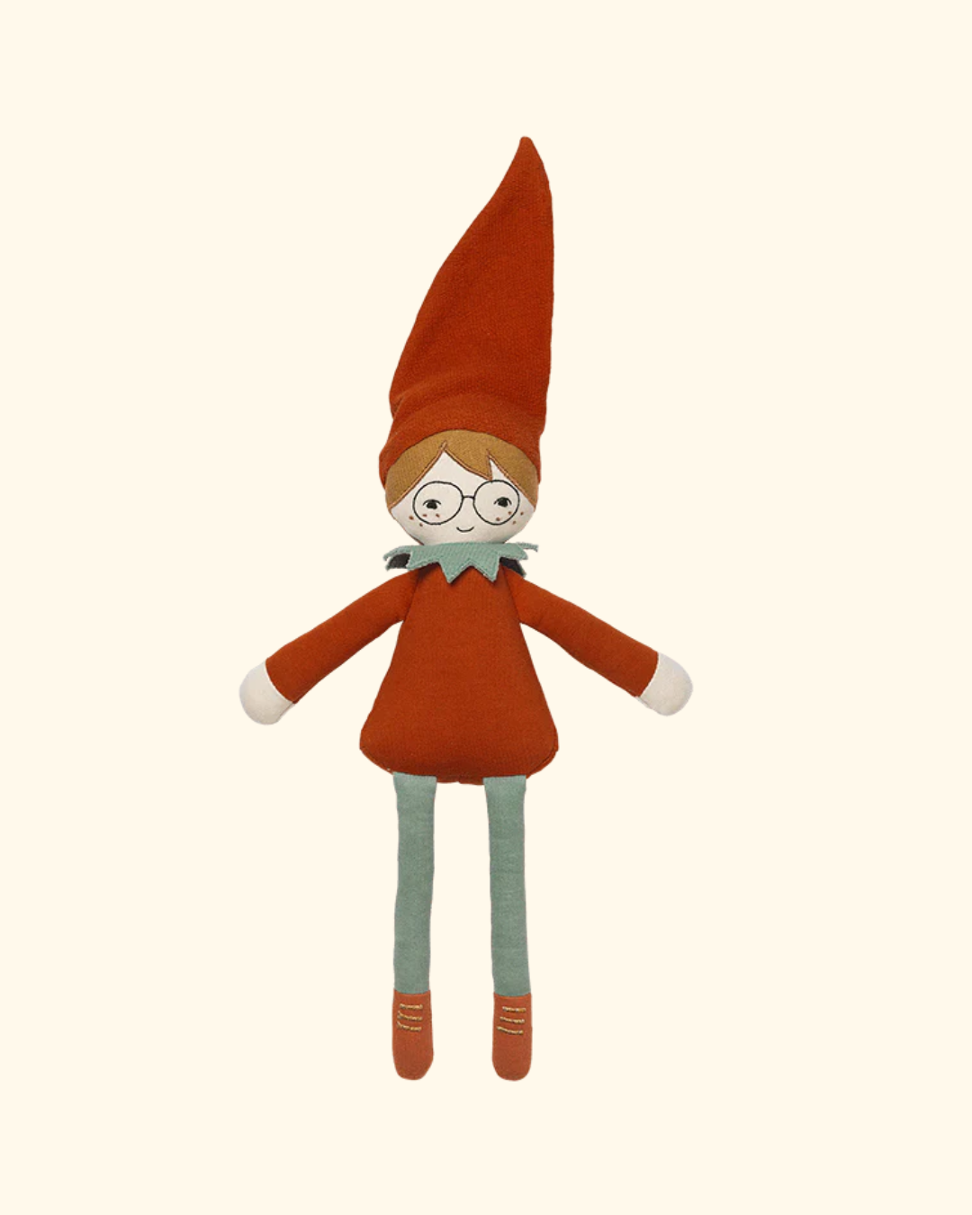Fabelab ~ Christmas - Elf Doll - Hugo, 30 cm