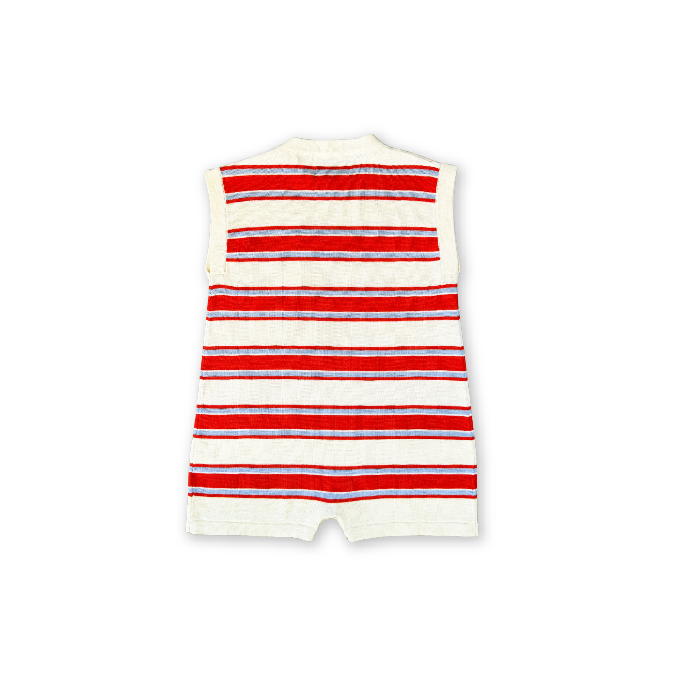 Organic Island Stripe Playsuit