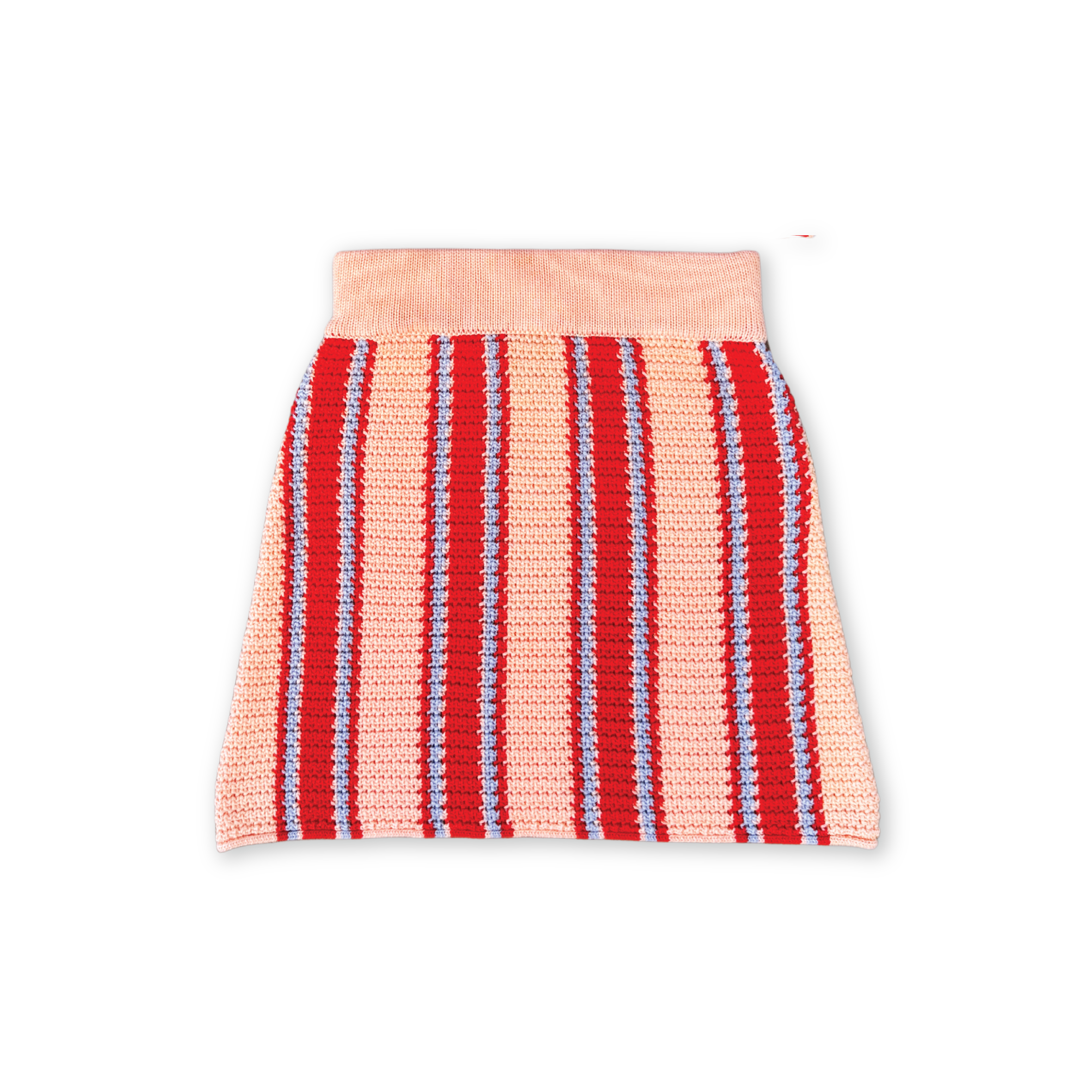 Organic Island Stripe Skirt