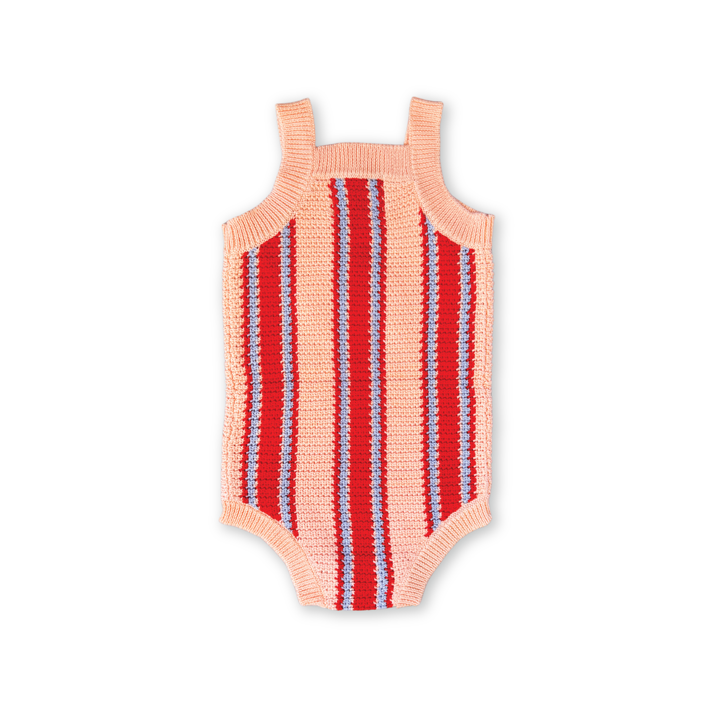 Organic Island Stripe Shell Singletsuit