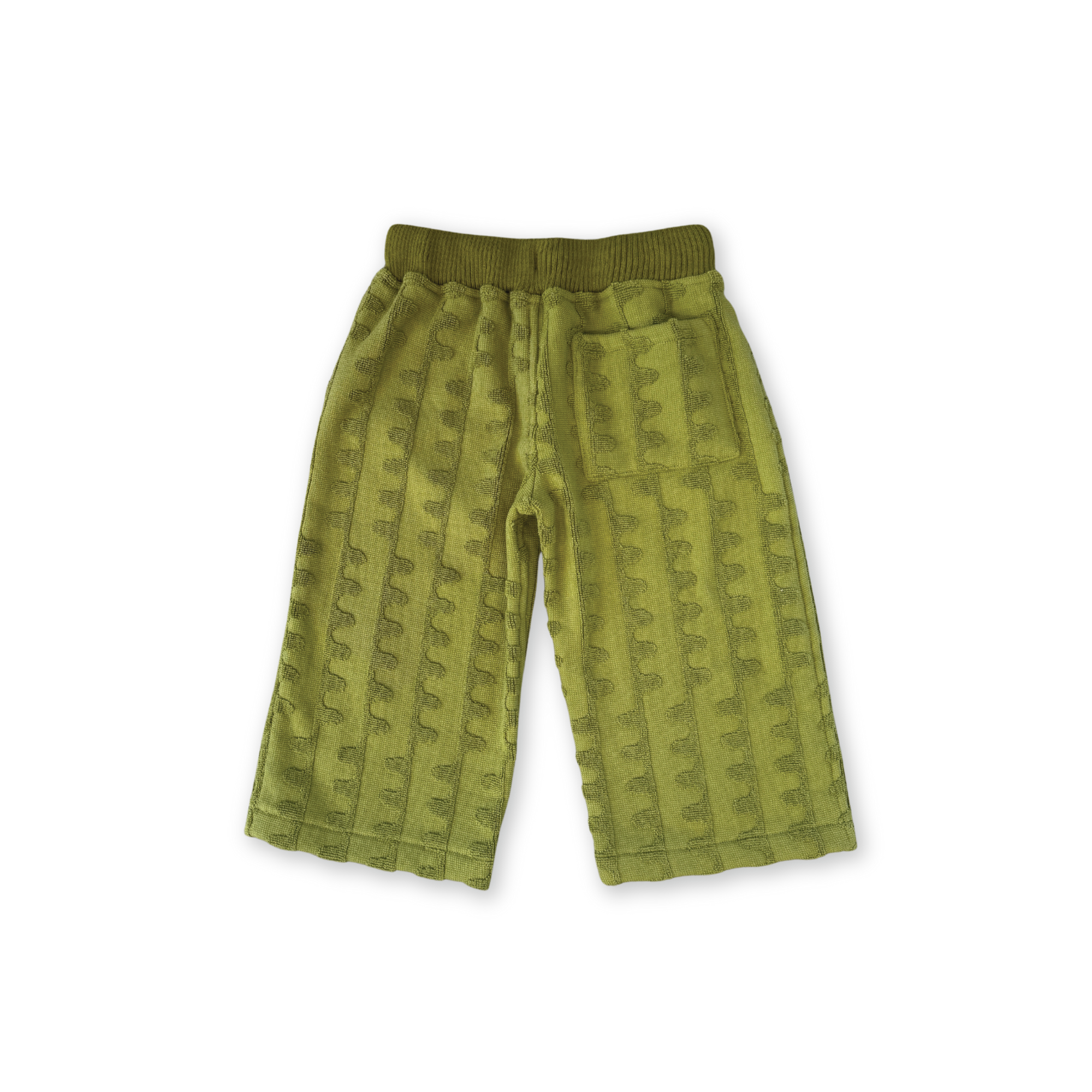 Terry Towelling Flow Pant - Leaf