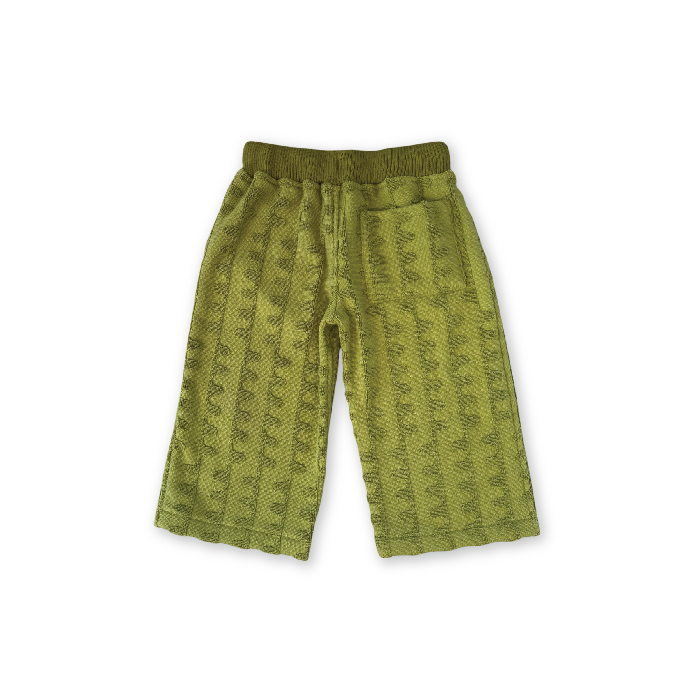 Terry Towelling Flow Pant - Leaf