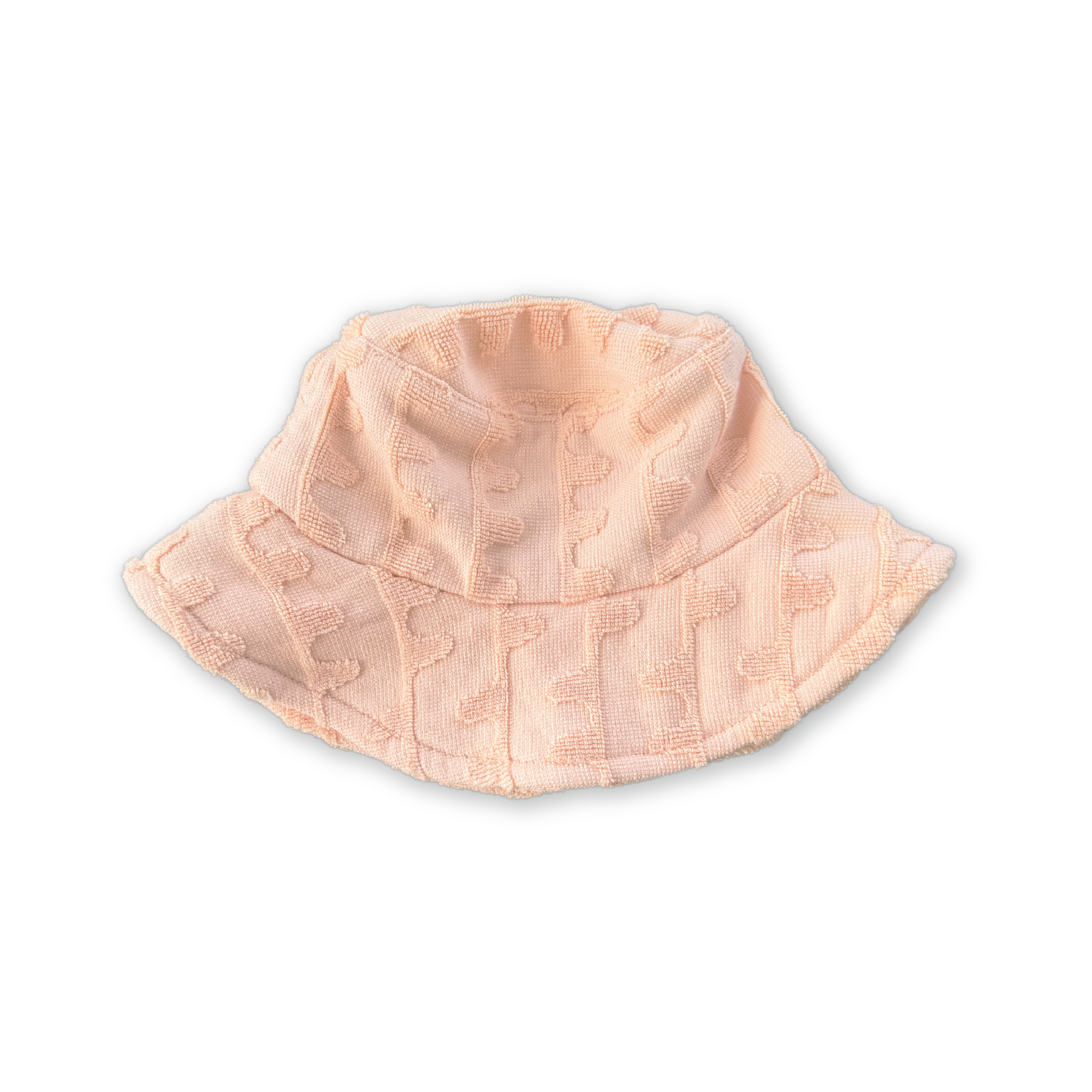 Terry Flow Bucket Hat - Peachy
