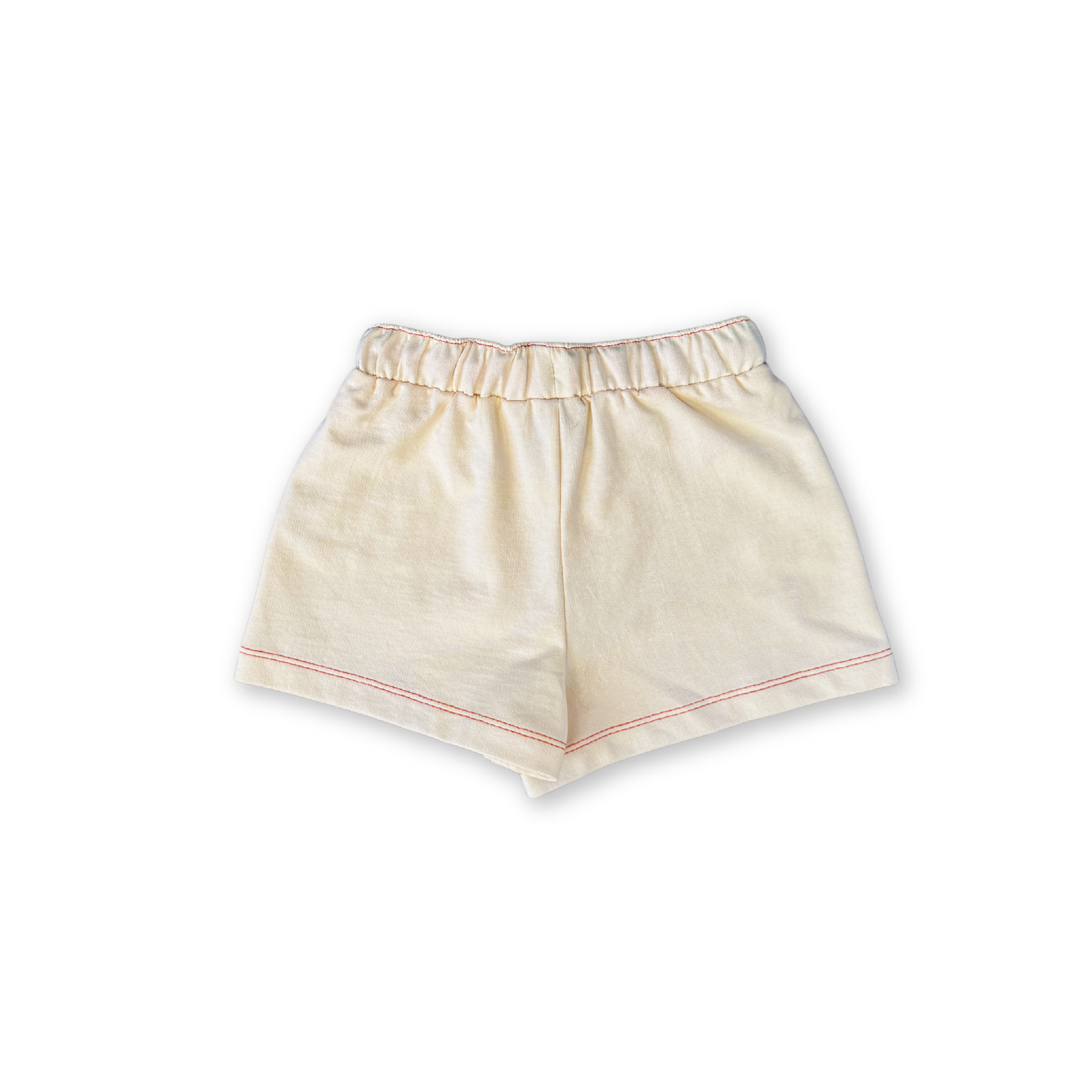 Organic French Terry Sardine Short - Milk