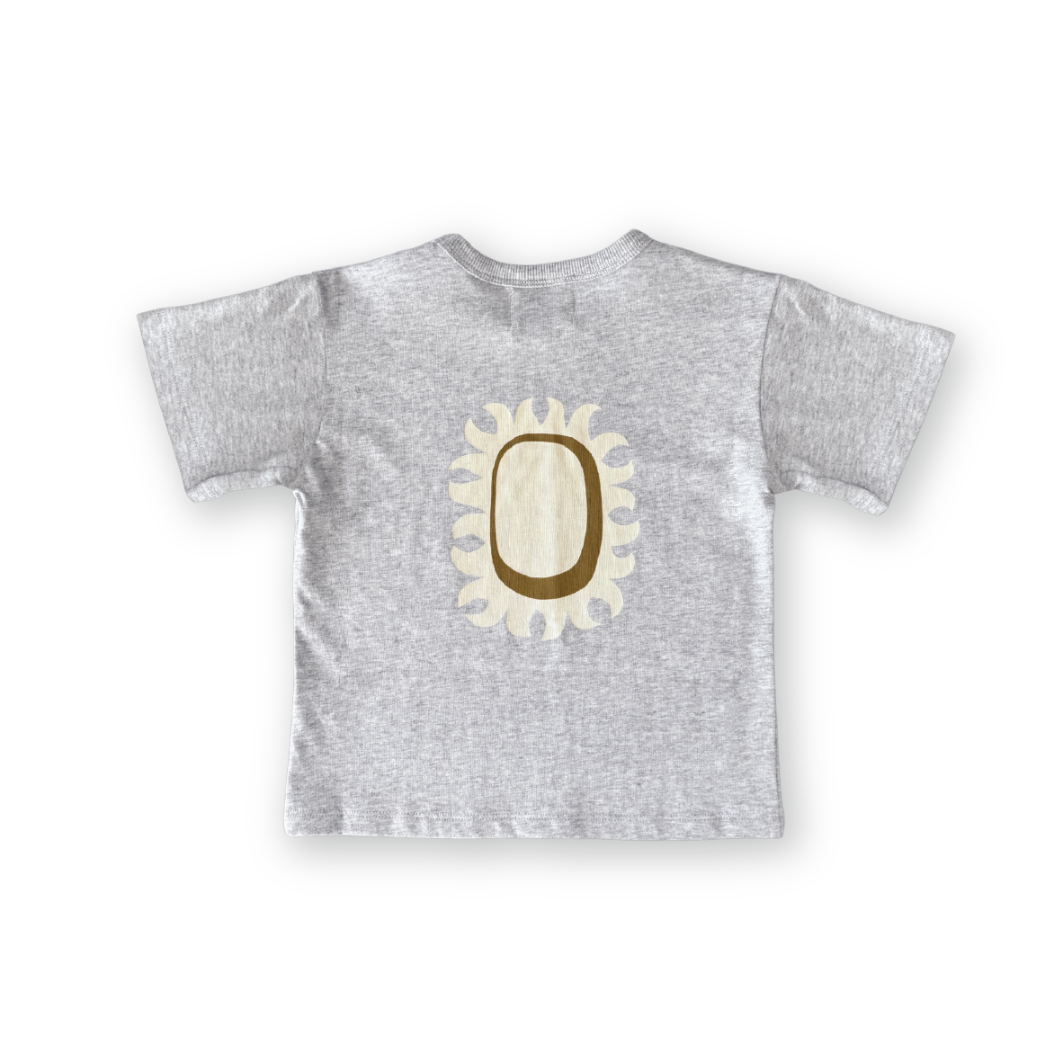 Organic Sunshine Tee - Grey Marle