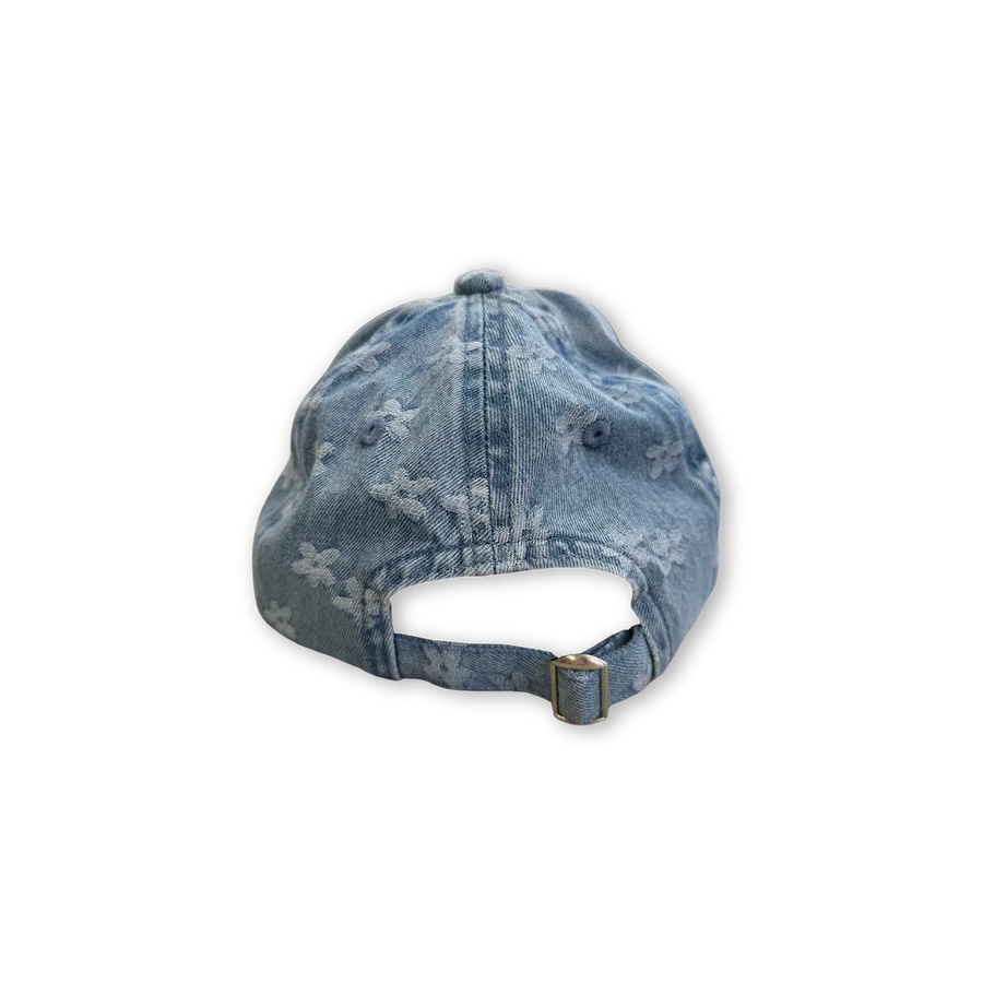 Daisy Denim Cap