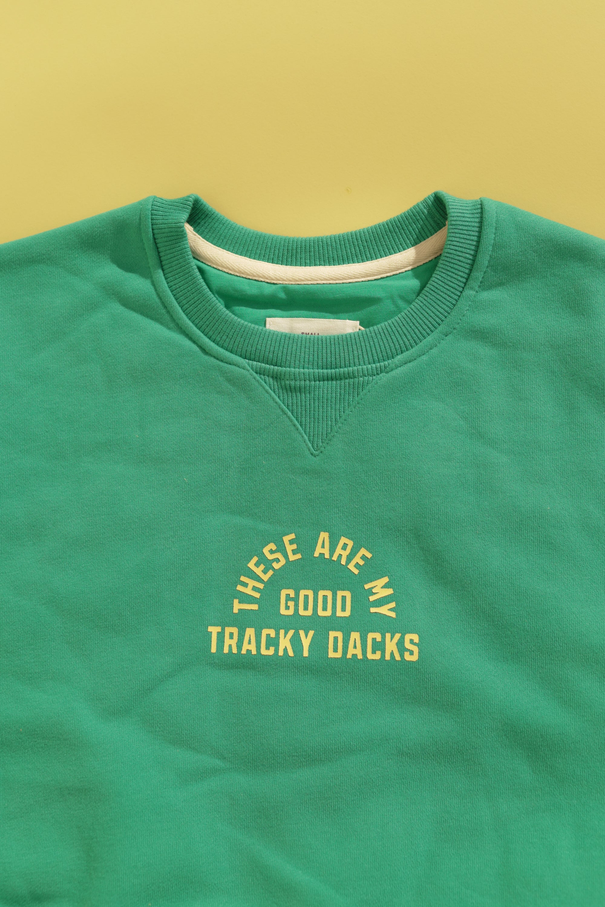 Good Tracky Pullover Lime Lemon