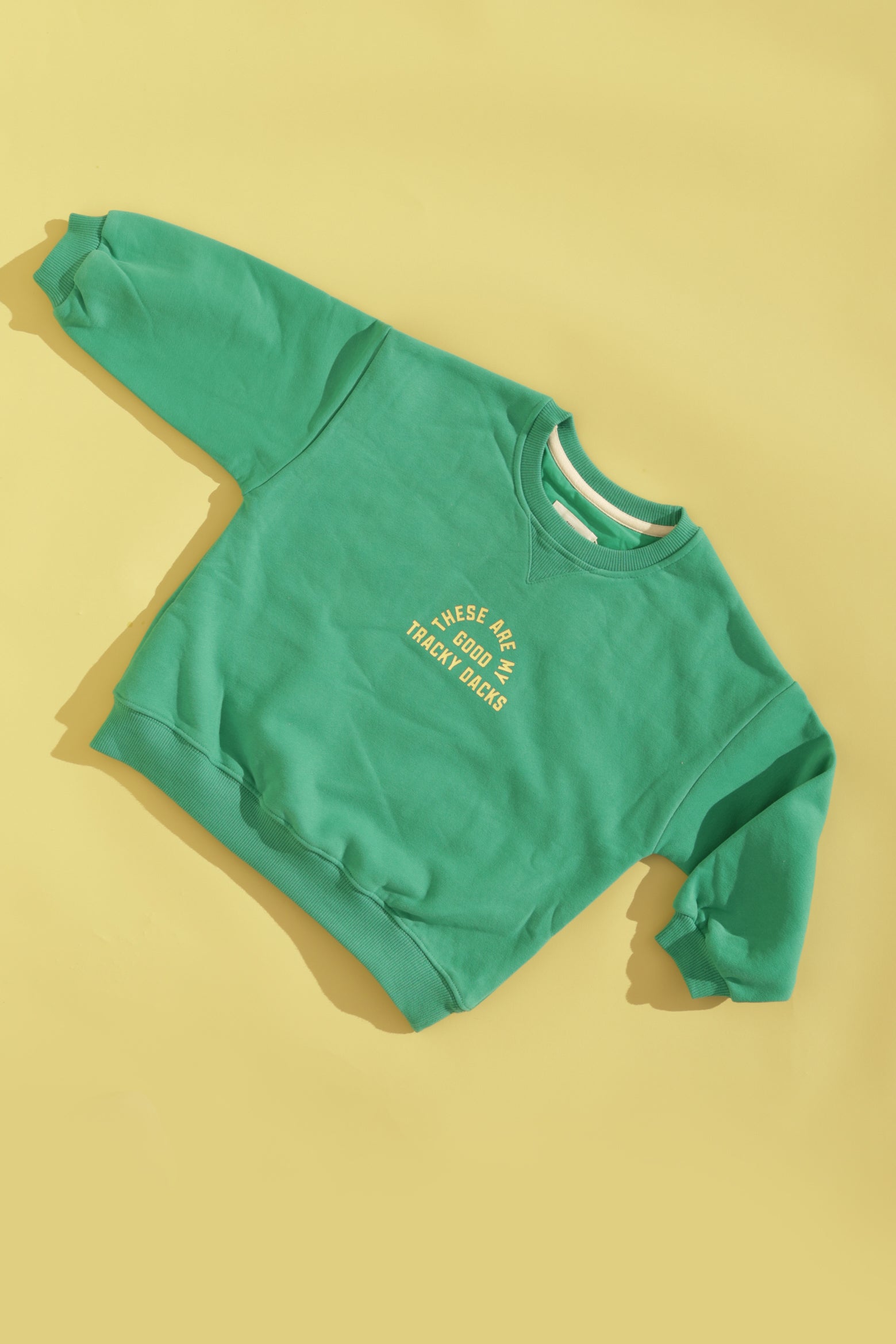 Good Tracky Pullover Lime Lemon