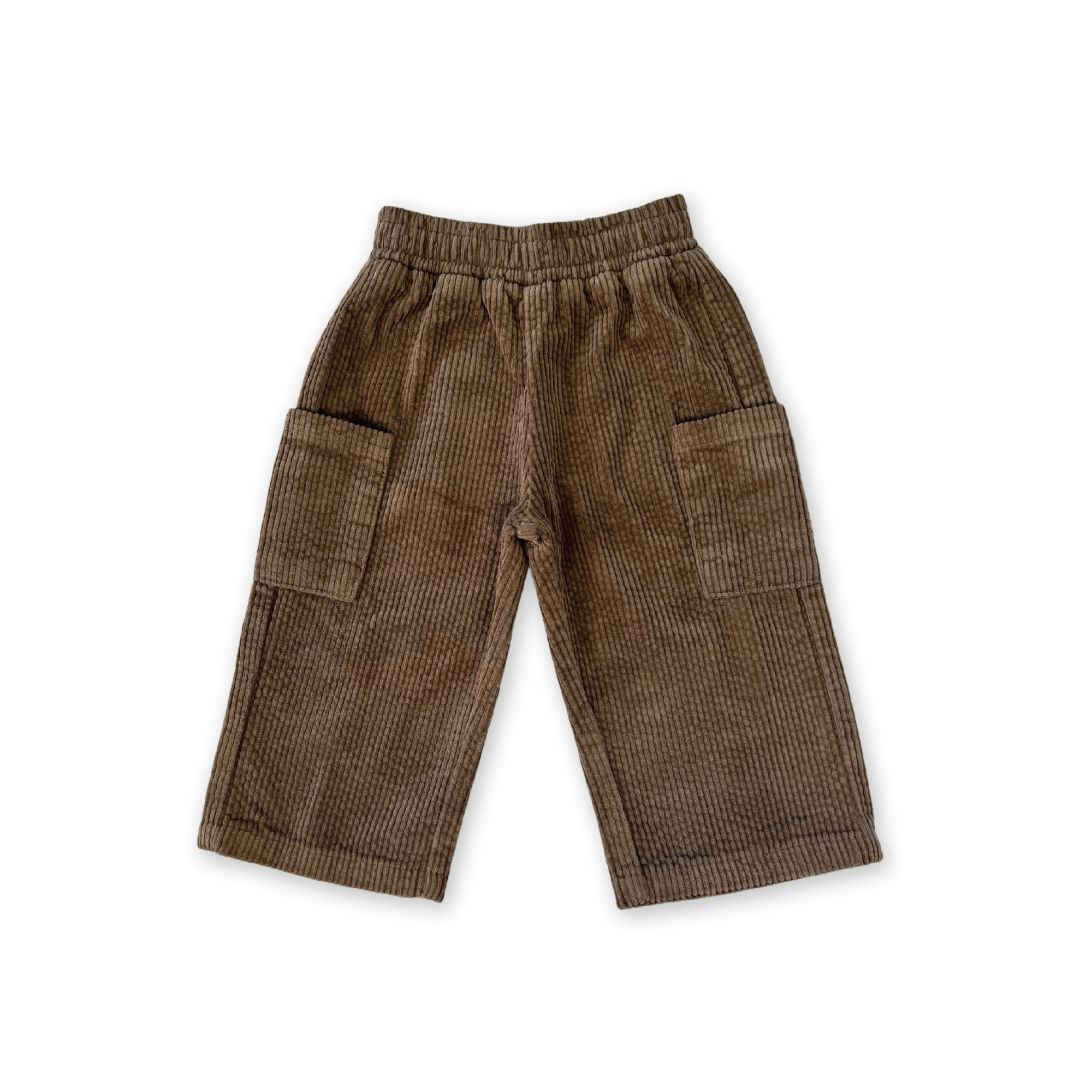 Organic Cord Pocket Pant - Espresso