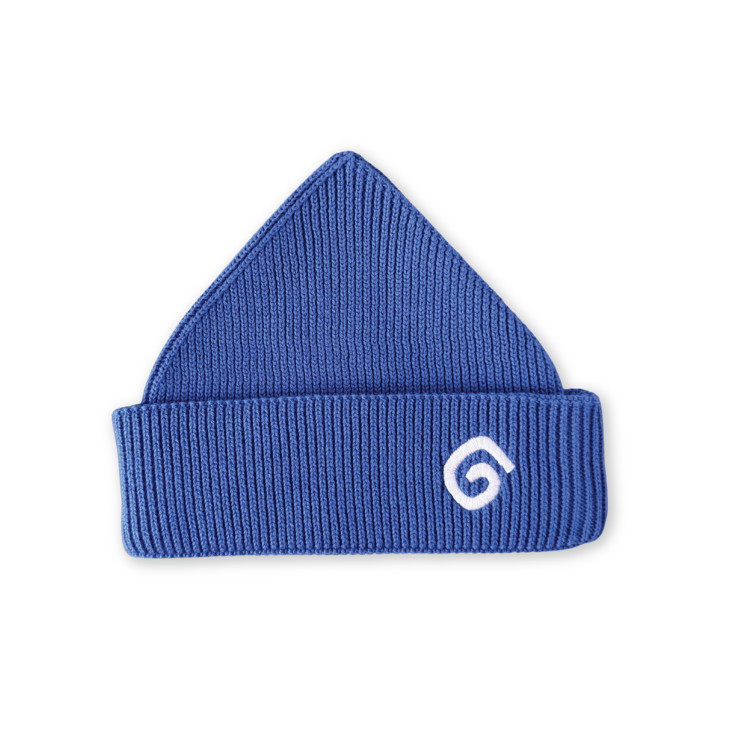 Organic Super Pixie Knit Beanie - Cobalt