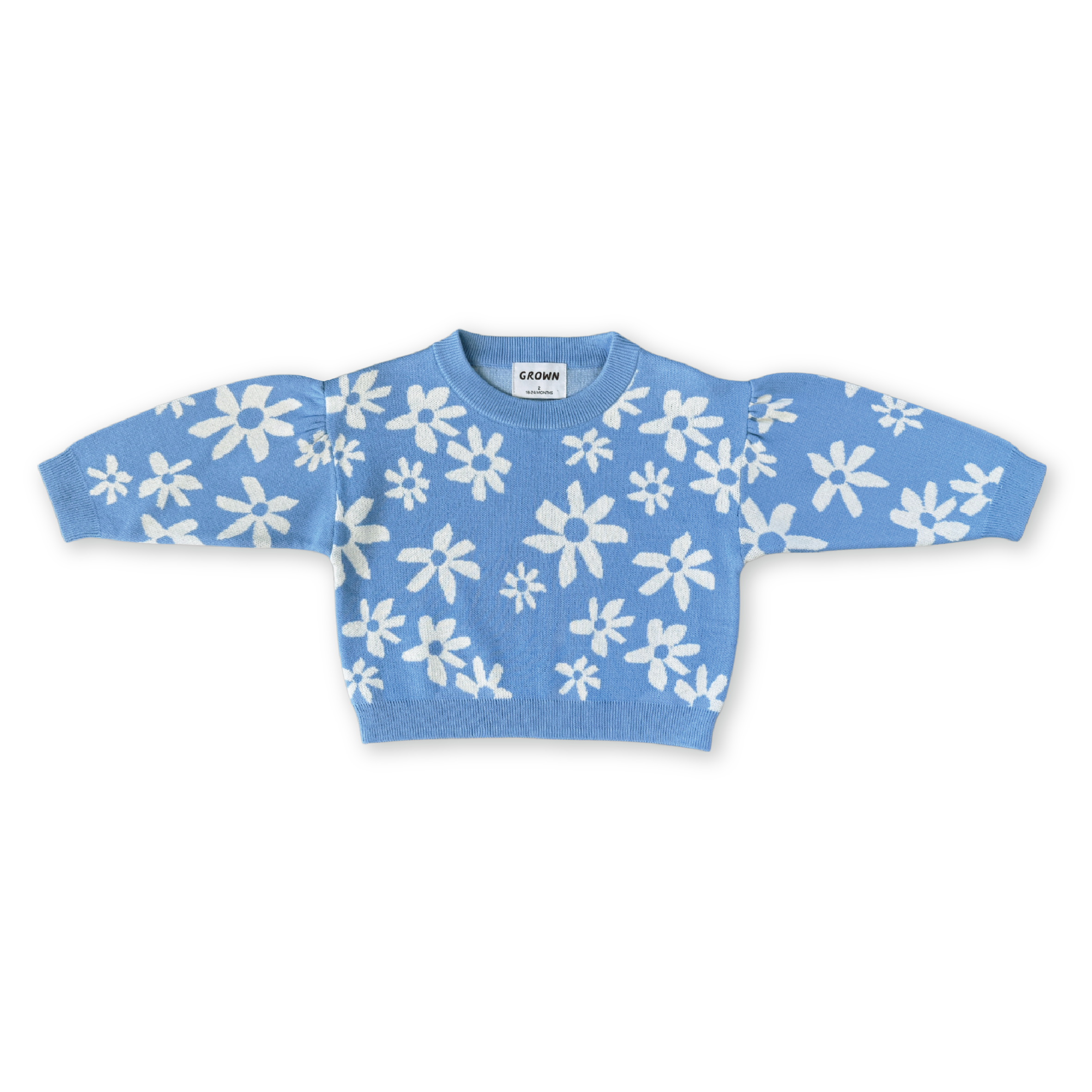 Organic Wild Flower Knit Pull Over