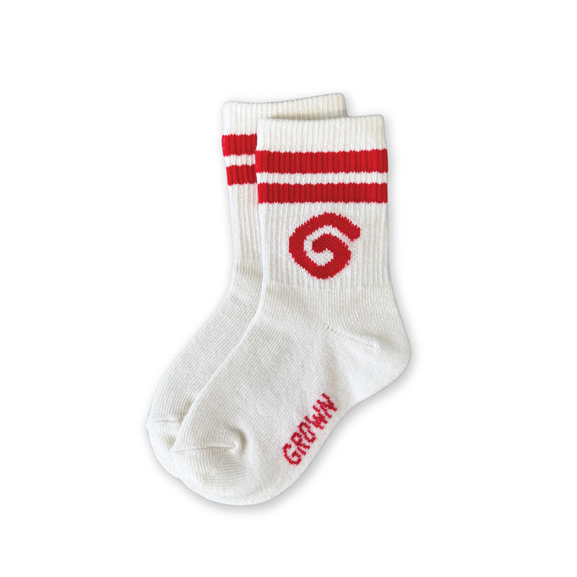 Swirl Cotton Socks - Milk