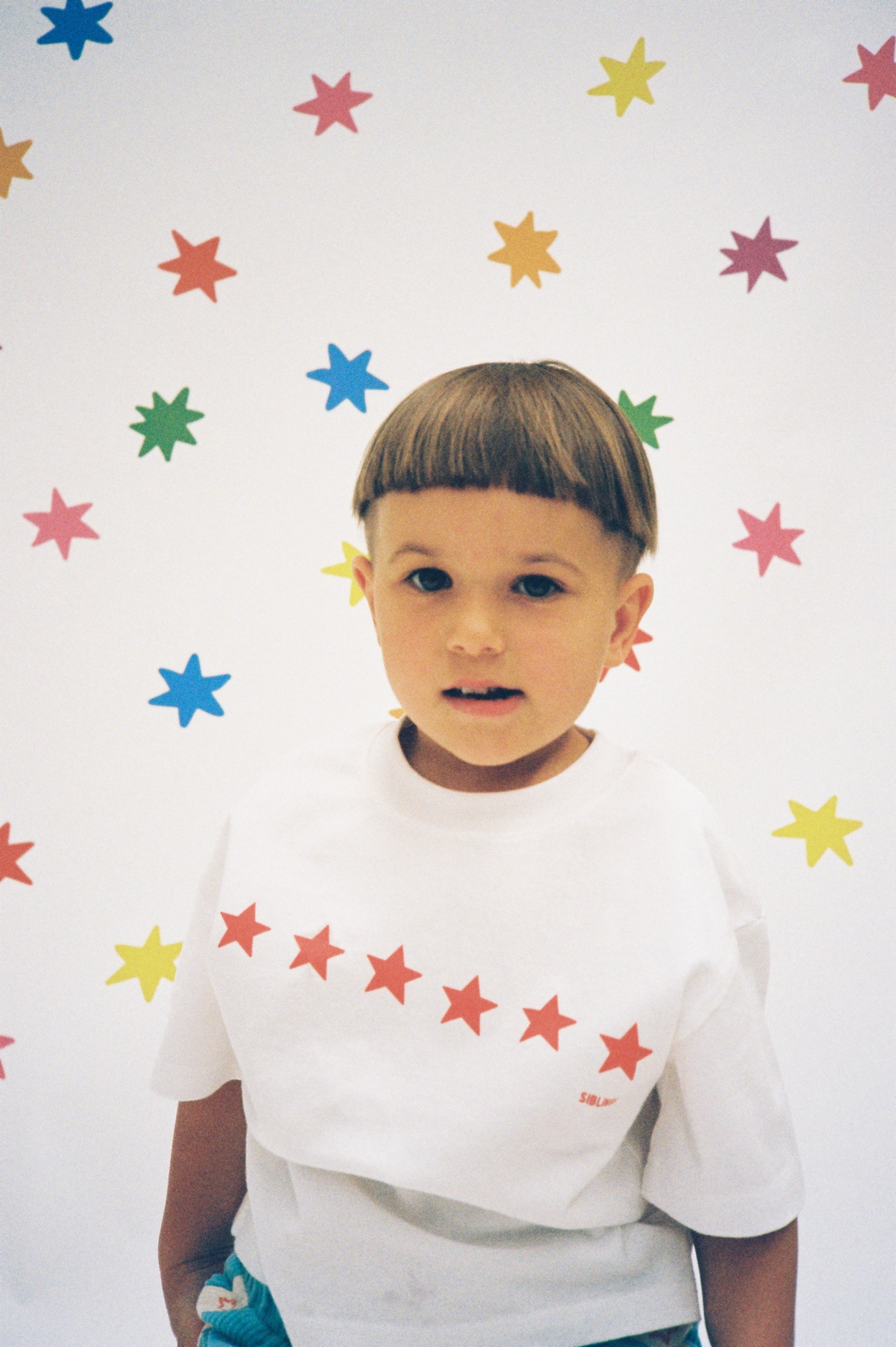 Stars Align Tee - White + Red