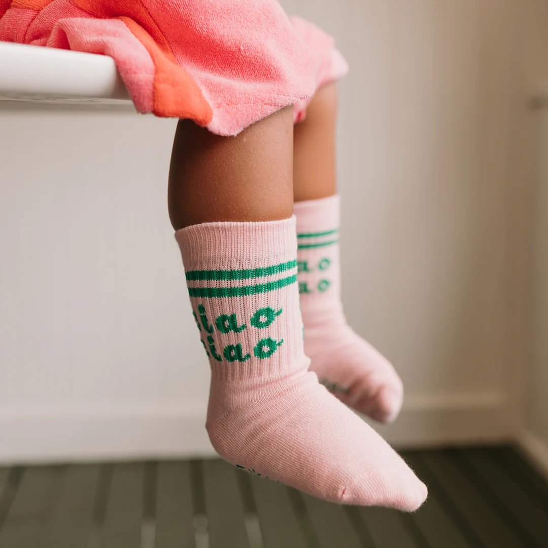 Golden Children ~ Ciao Ciao Socks Pink Parfait