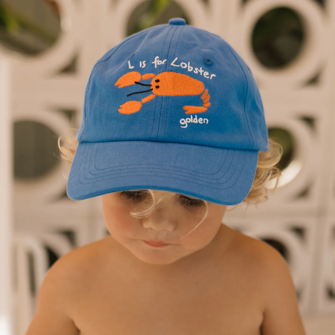 Golden Children ~ Lobster Cap Deep Sea Blue