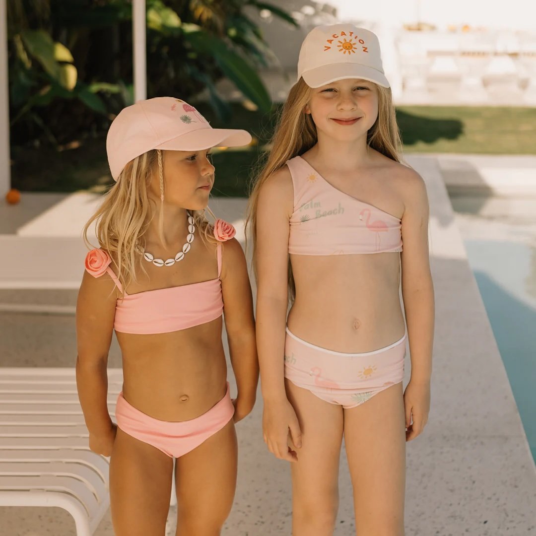 Golden Children ~ Palm Beach Two Piece Swimsuit Palm Beach Pink