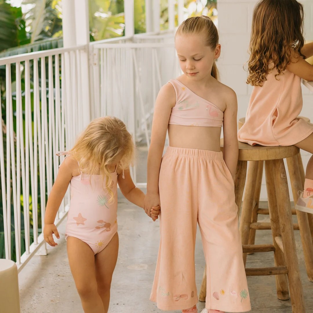 Golden Children ~ Palm Beach Two Piece Swimsuit Palm Beach Pink
