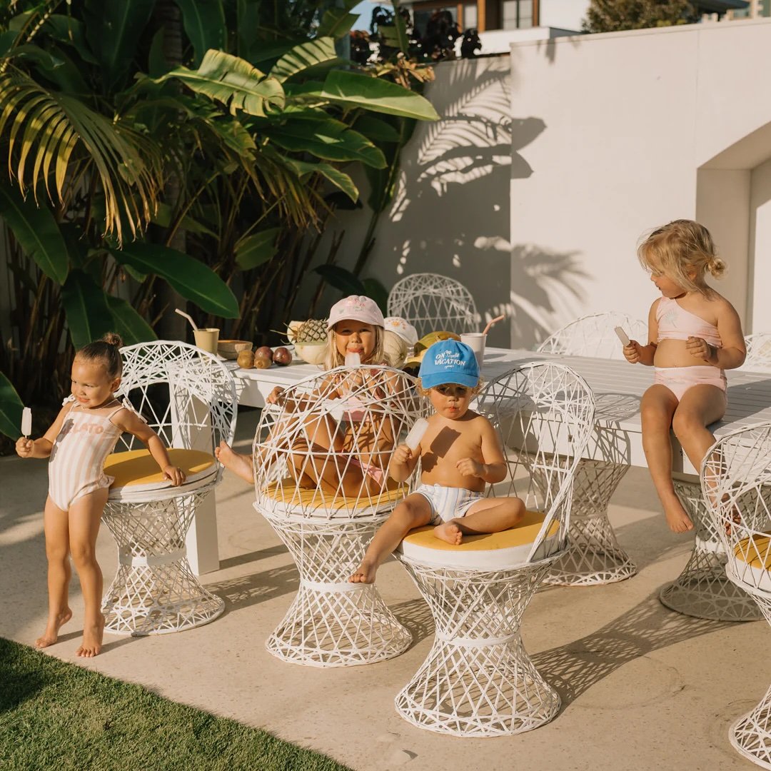Golden Children ~ Palm Beach Two Piece Swimsuit Palm Beach Pink