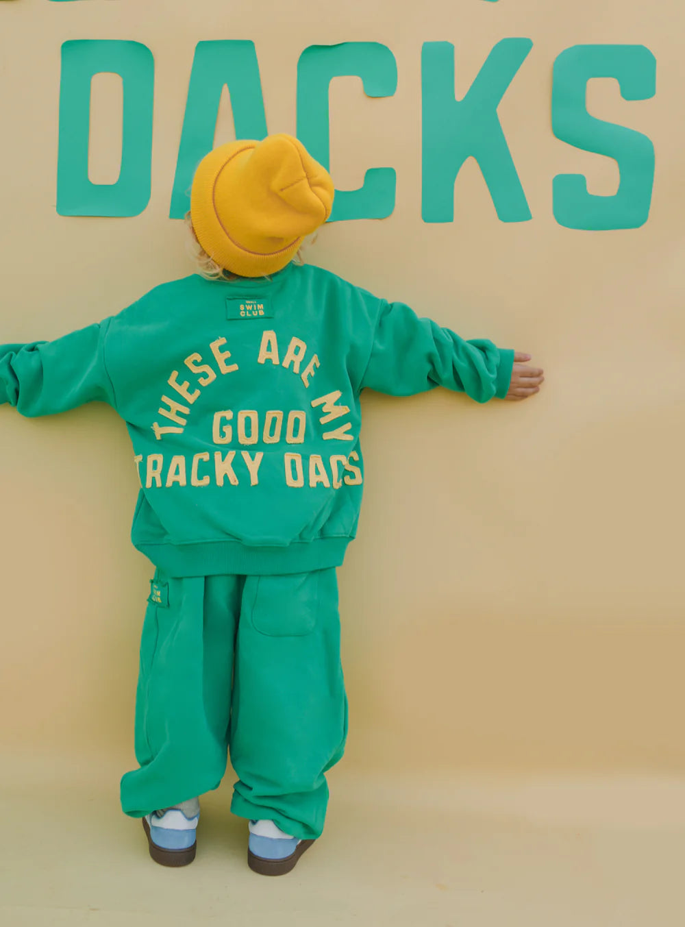 Good Tracky Pullover Lime Lemon