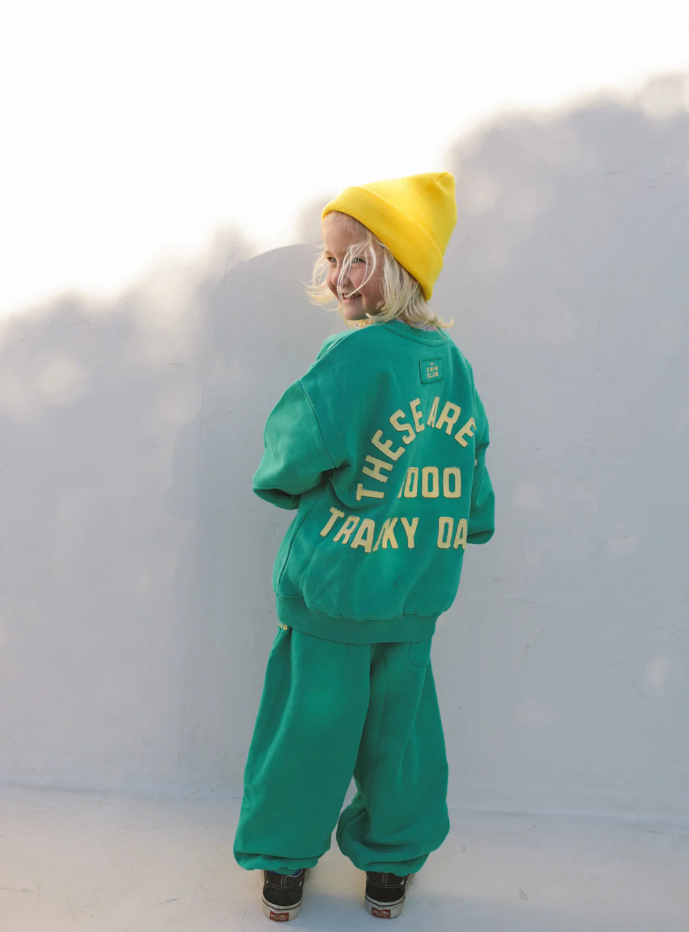 Good Tracky Pullover Lime Lemon