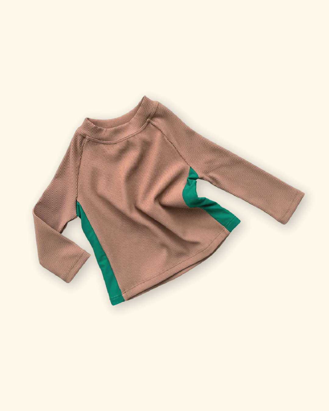 Grown ~ Long Sleeve Rashie - Toffee