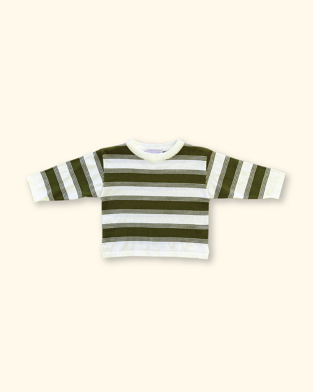 Grown ~ Organic 7-Stripe Long Sleeve Tee