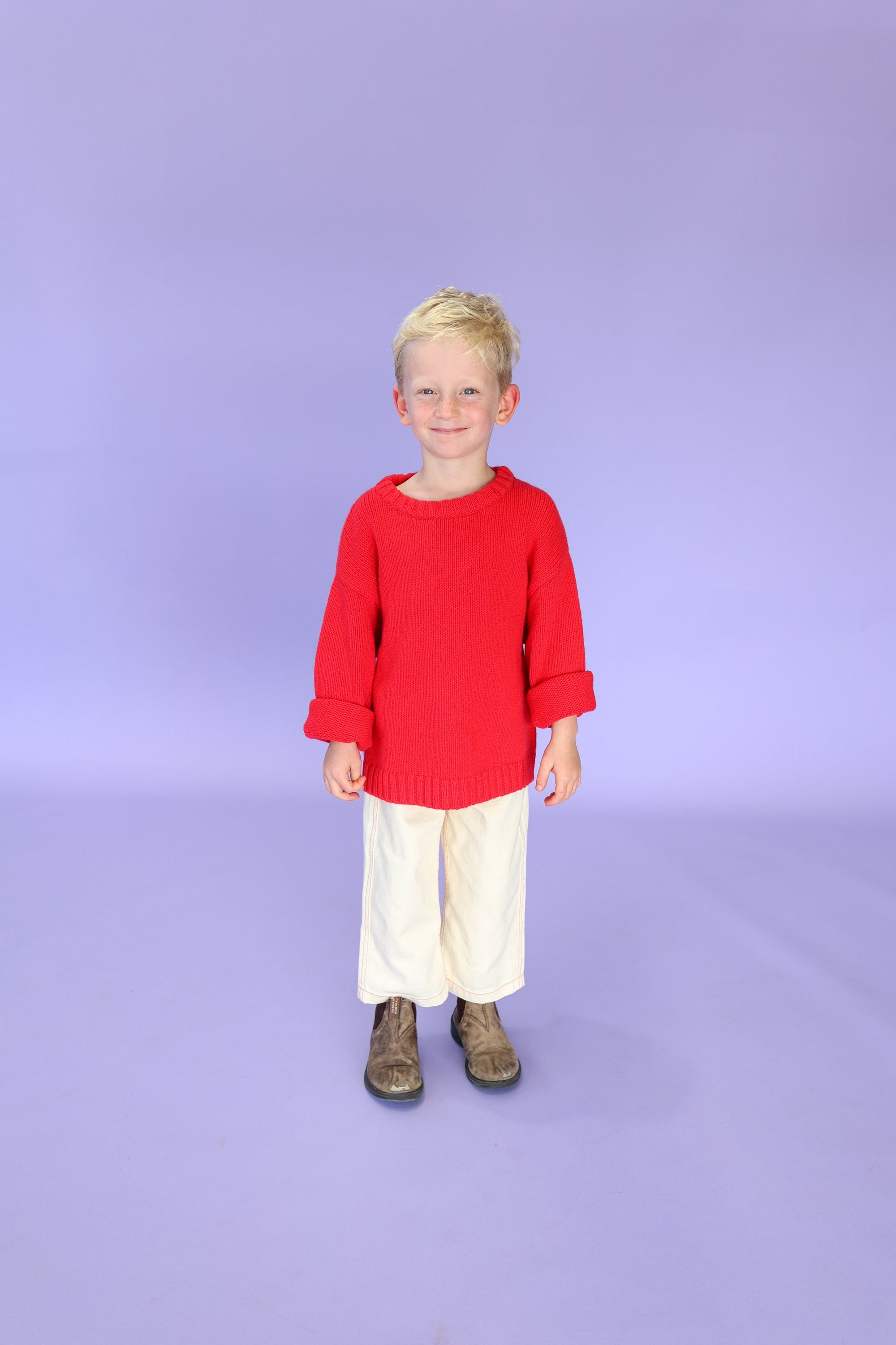 Grown ~ Organic Everyday Denim Pant - Milk