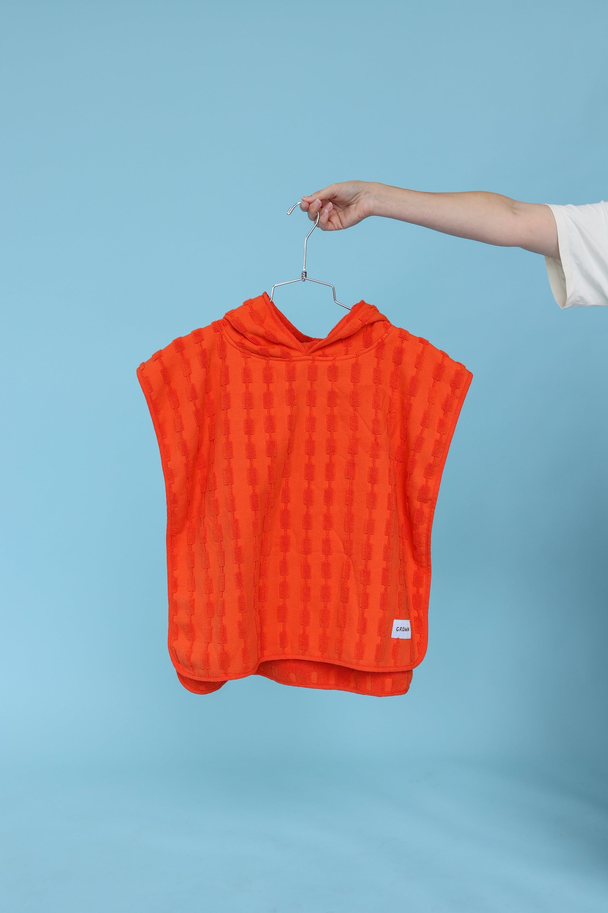 Grown ~ Terry Towelling Poncho - Blossom