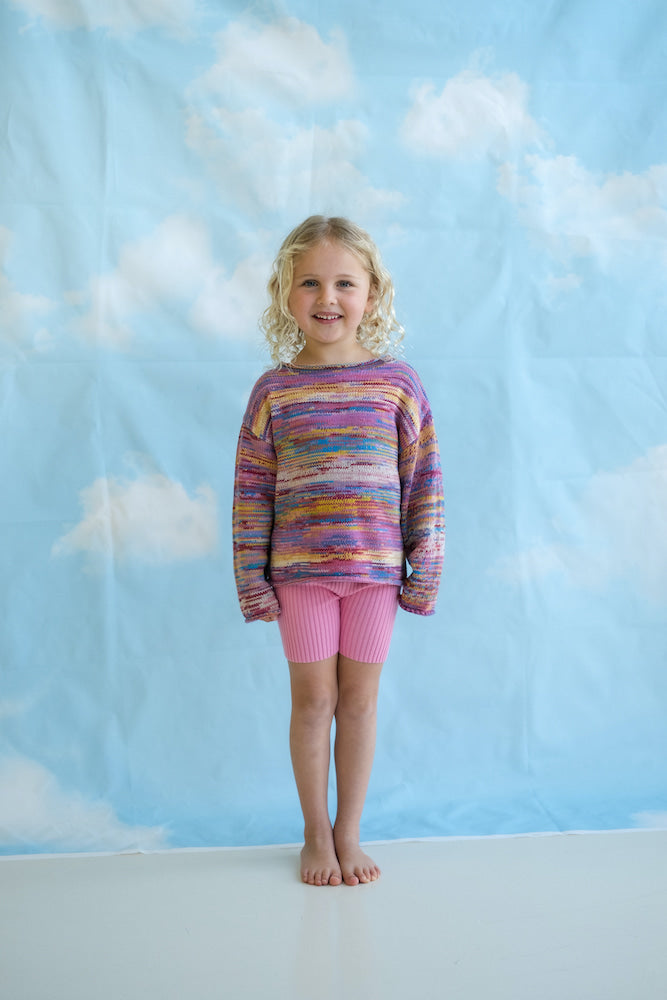 Knitted Pull Over - Rainbow
