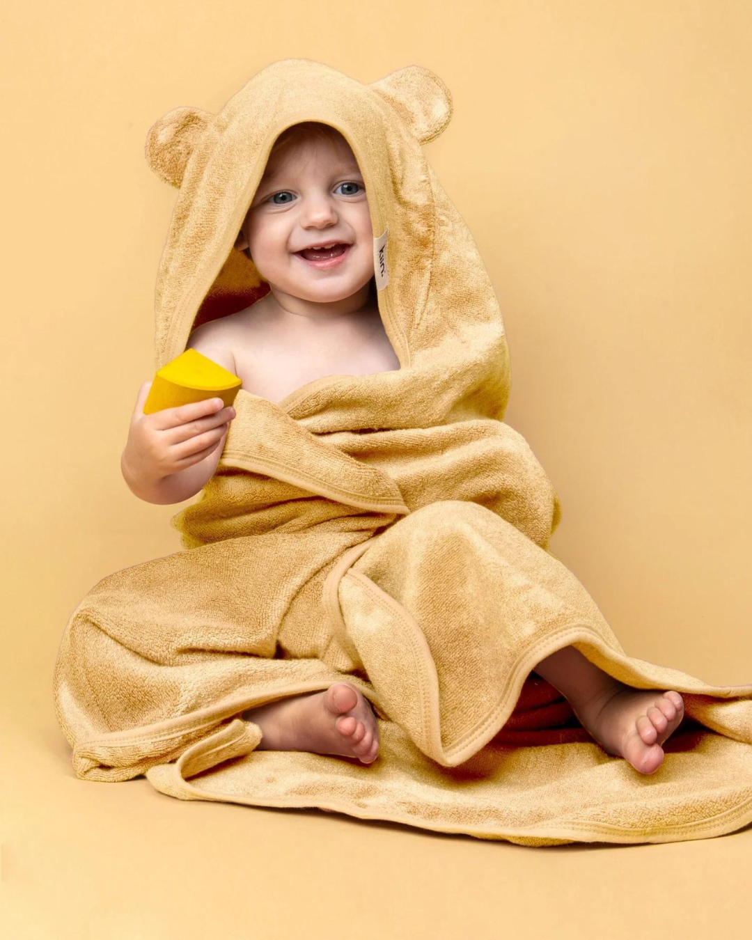 Kiin Baby ~ Hooded Towel - Oat