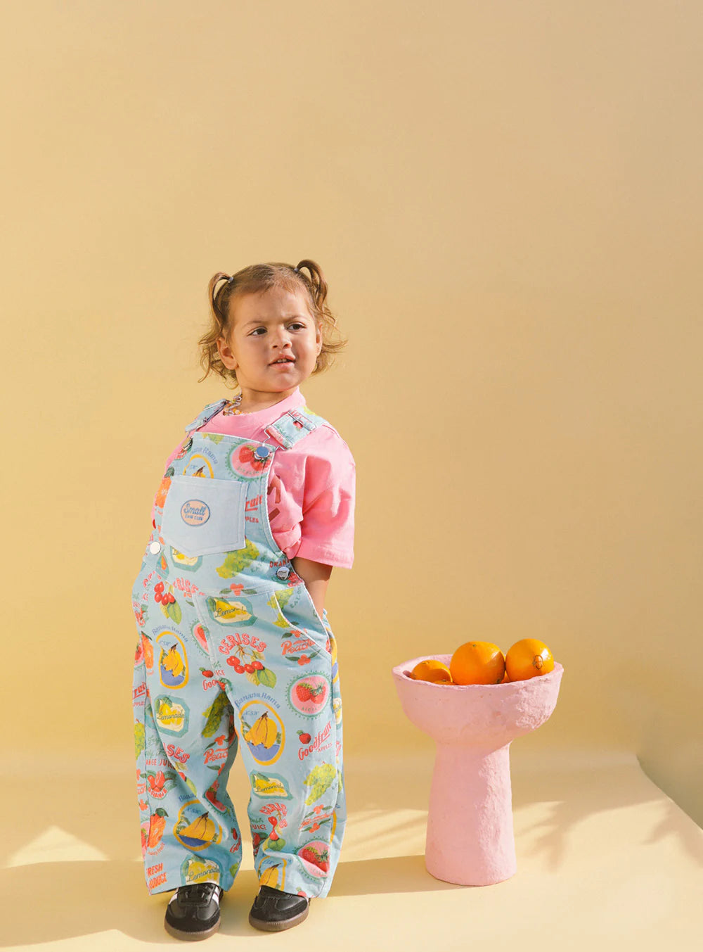 One in a melon overalls