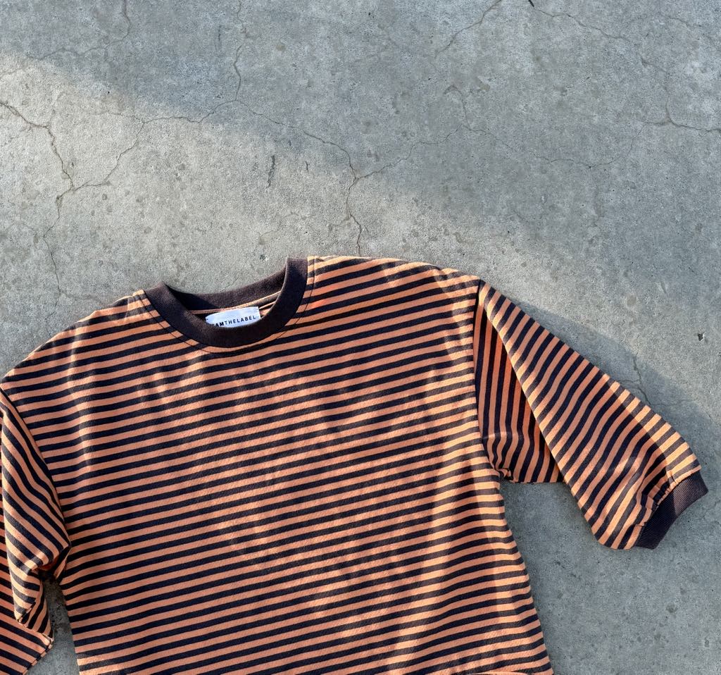 Long sleeve tee - Burnt Citrus
