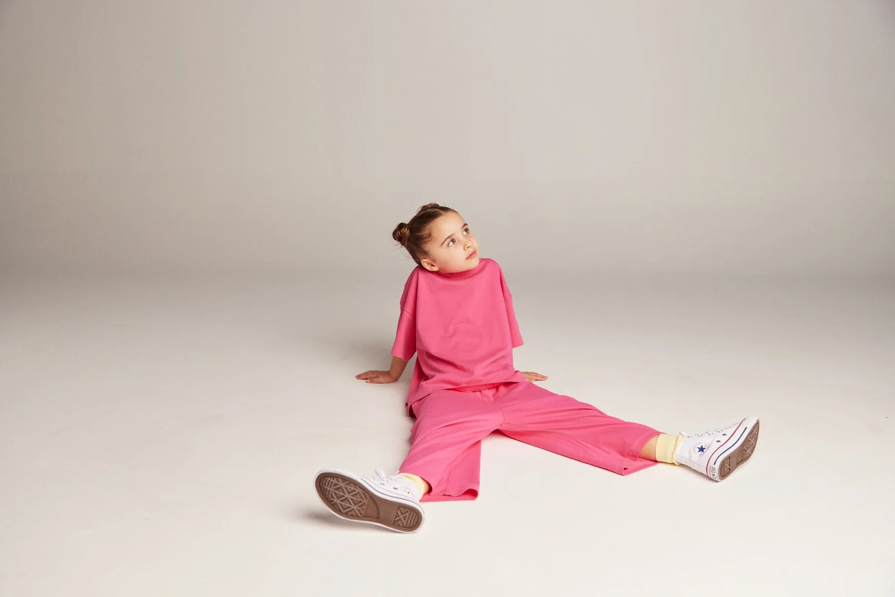 Base pant in pop pink