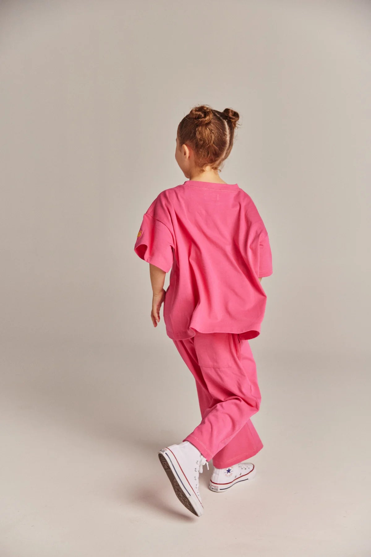 Base pant in pop pink
