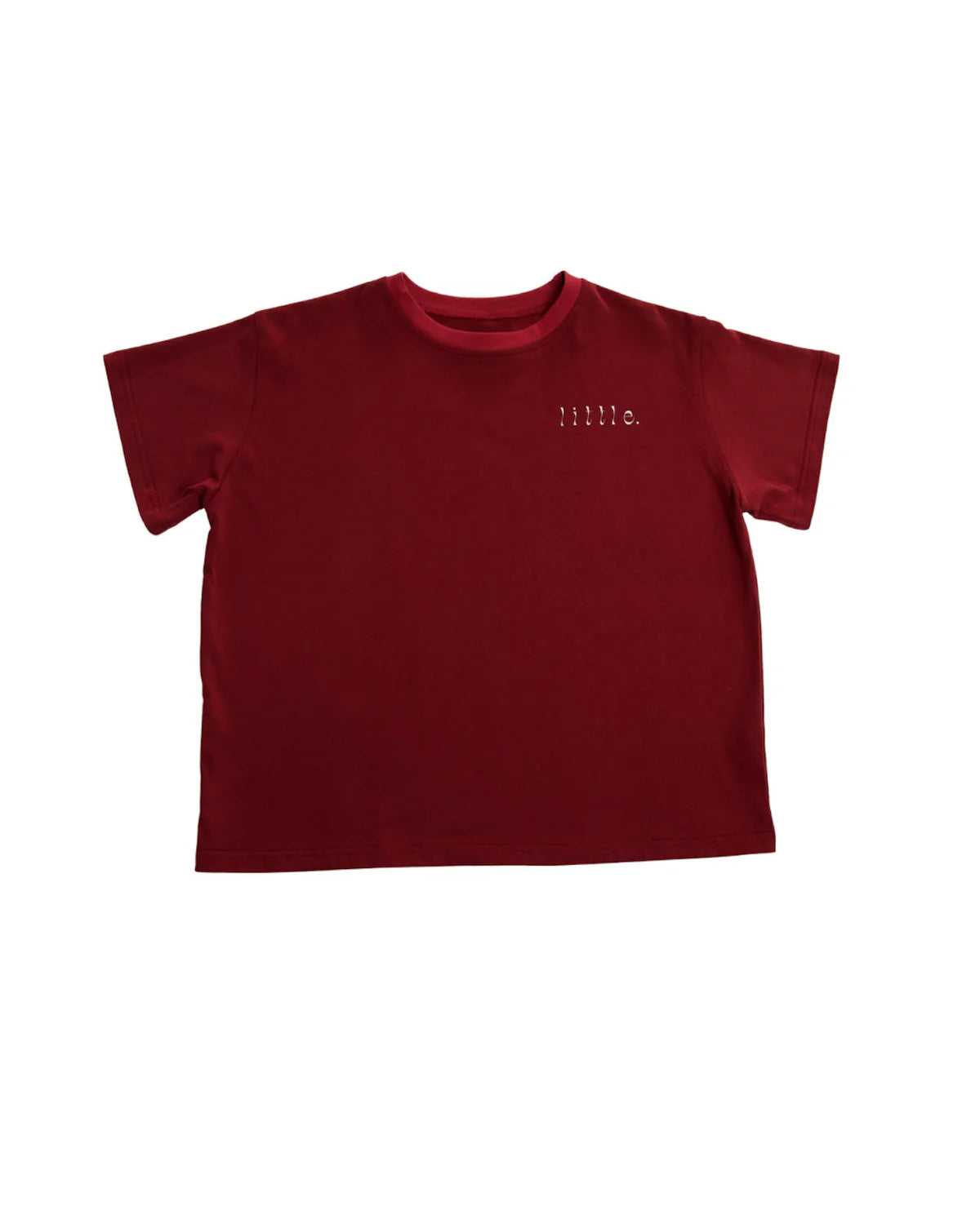 THE CRAZY FLAG LOU TEE - CHERRY