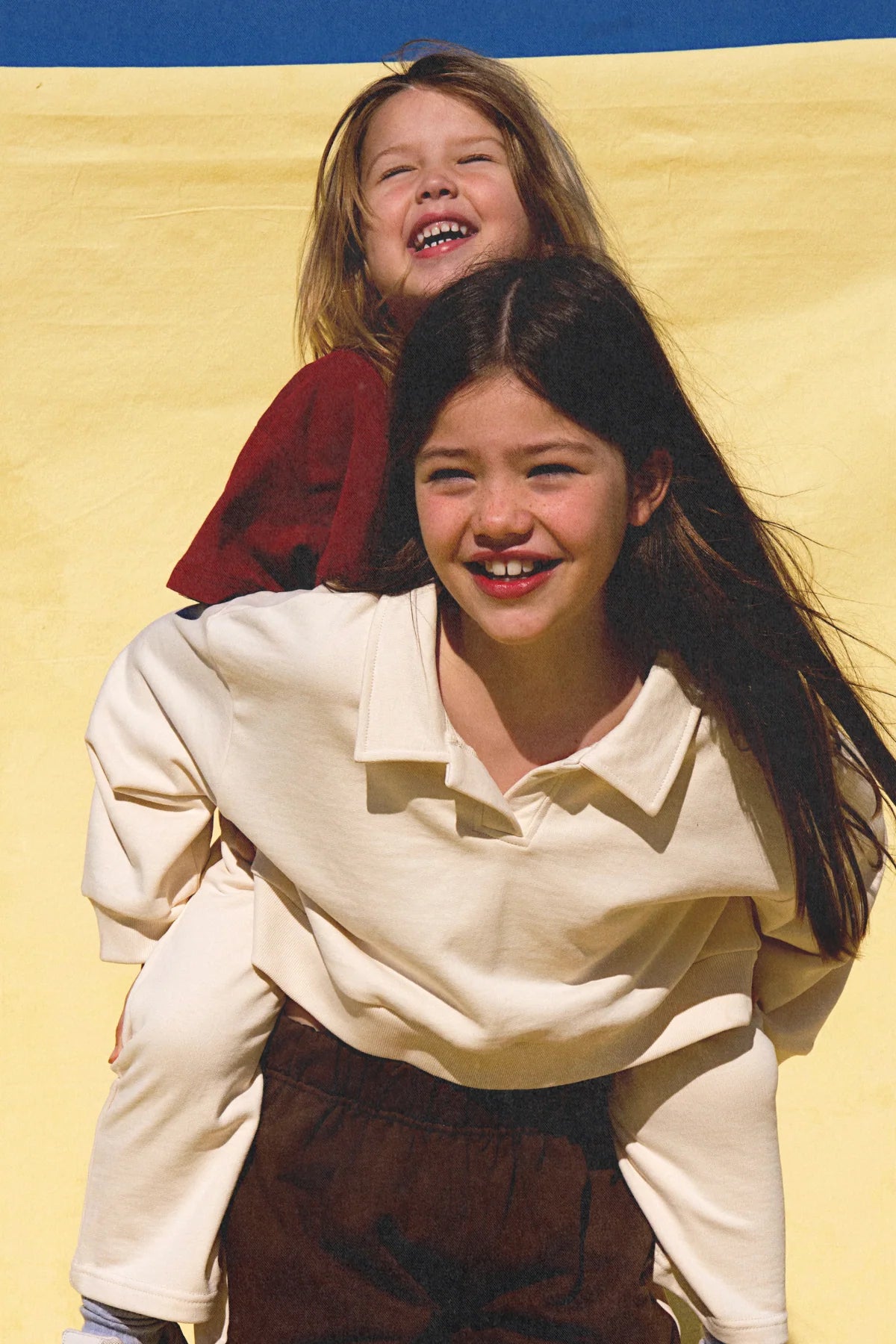 THE PENN POLO JUMPER - CREAM