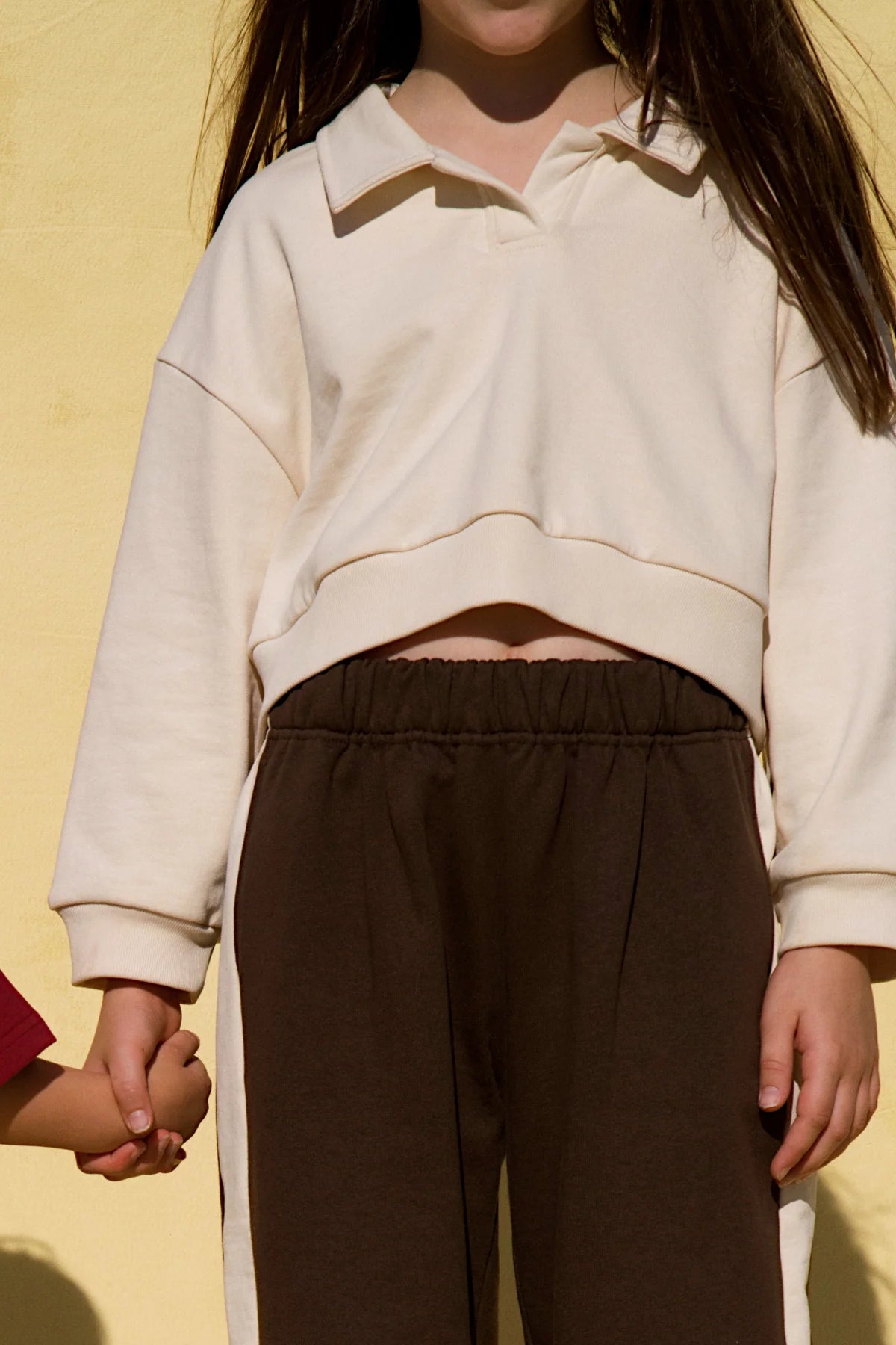 THE PENN POLO JUMPER - CREAM