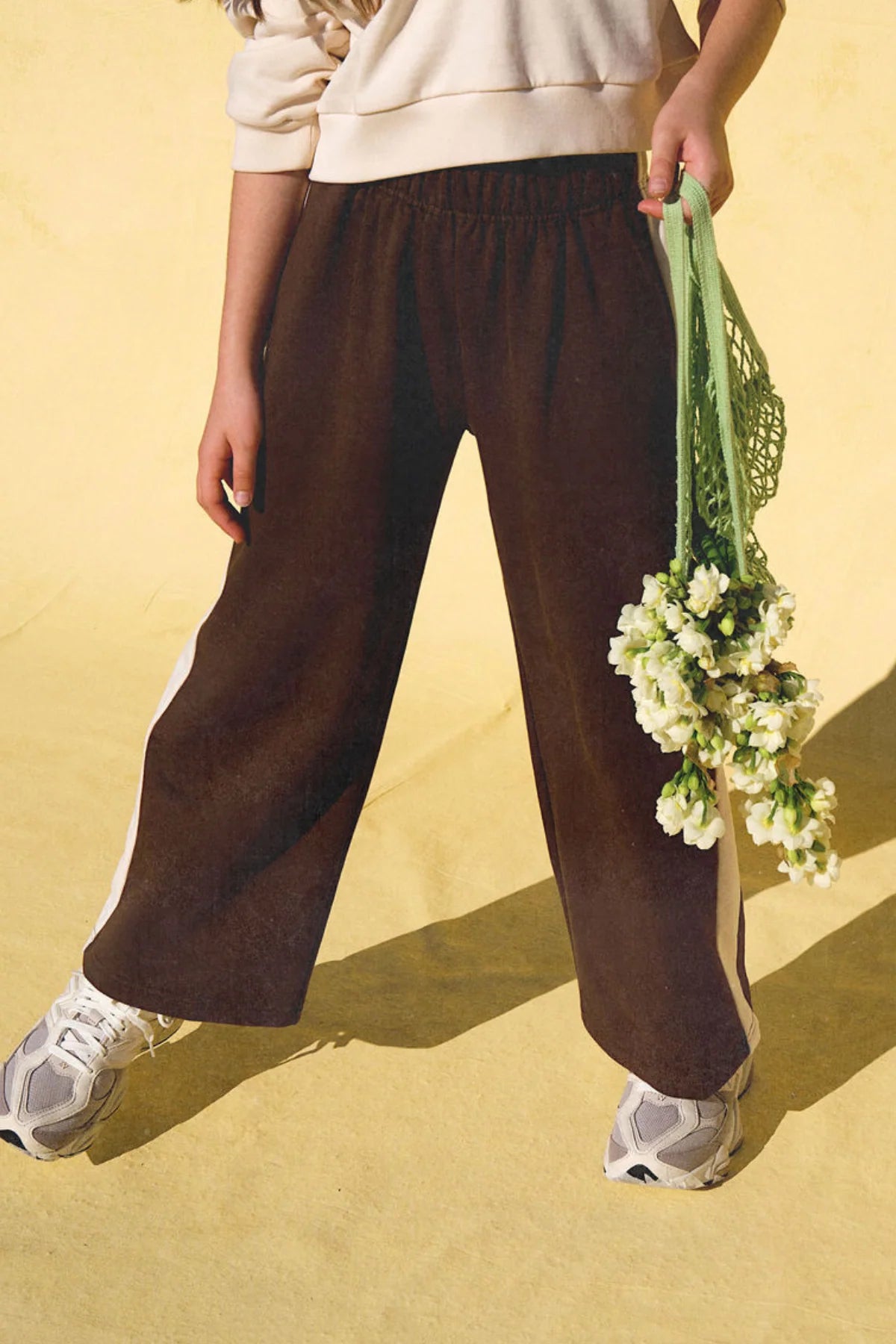CHARLIE RACER PANT - CHOCOLATE