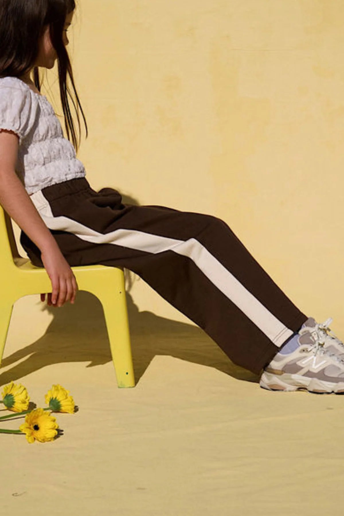 CHARLIE RACER PANT - CHOCOLATE
