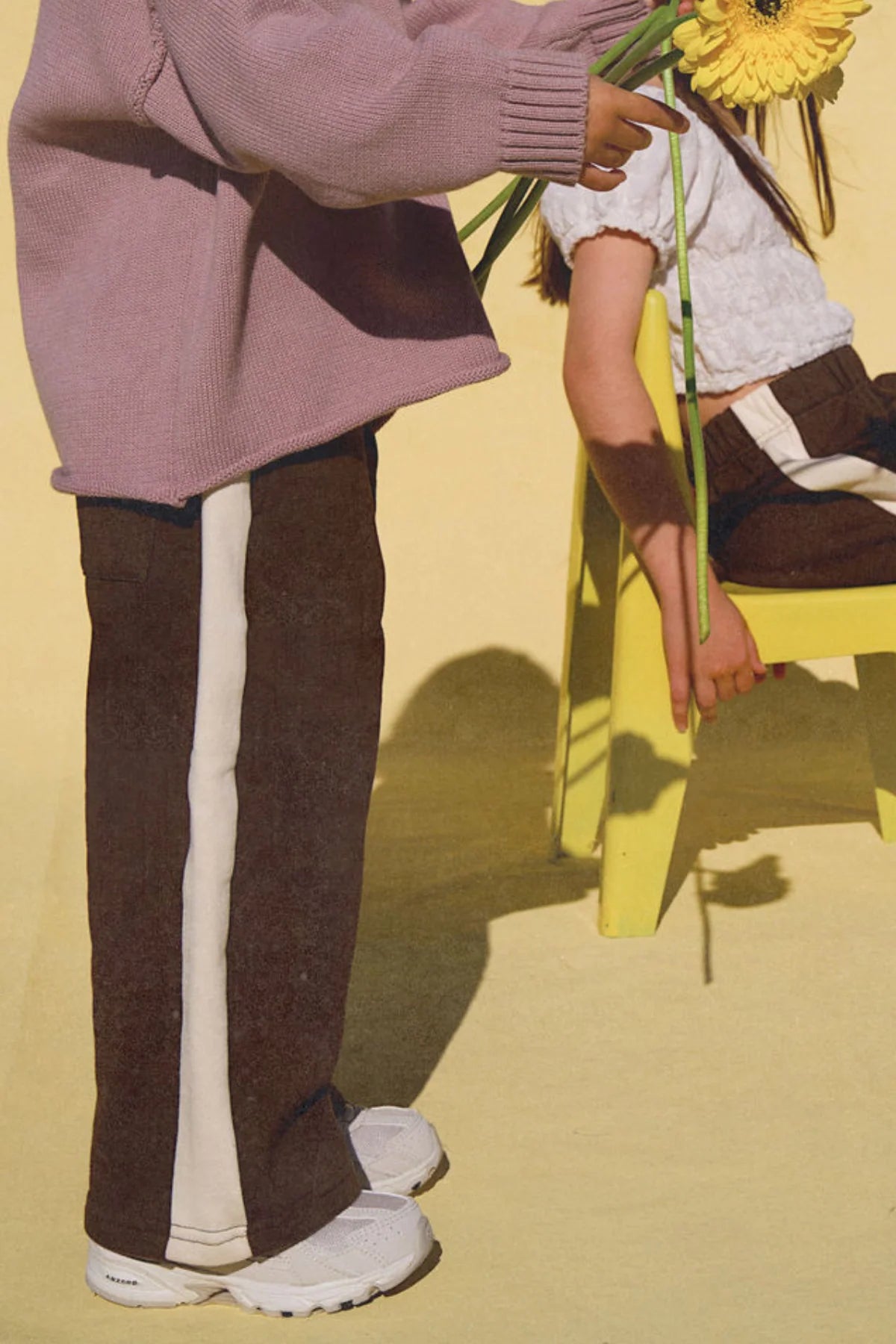 CHARLIE RACER PANT - CHOCOLATE
