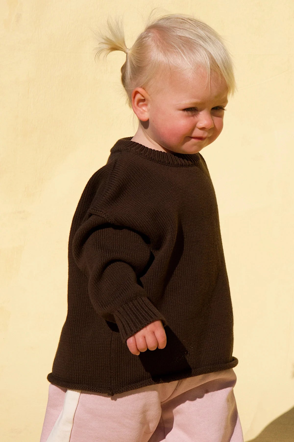 THE SANDY KNIT - CHOCOLATE