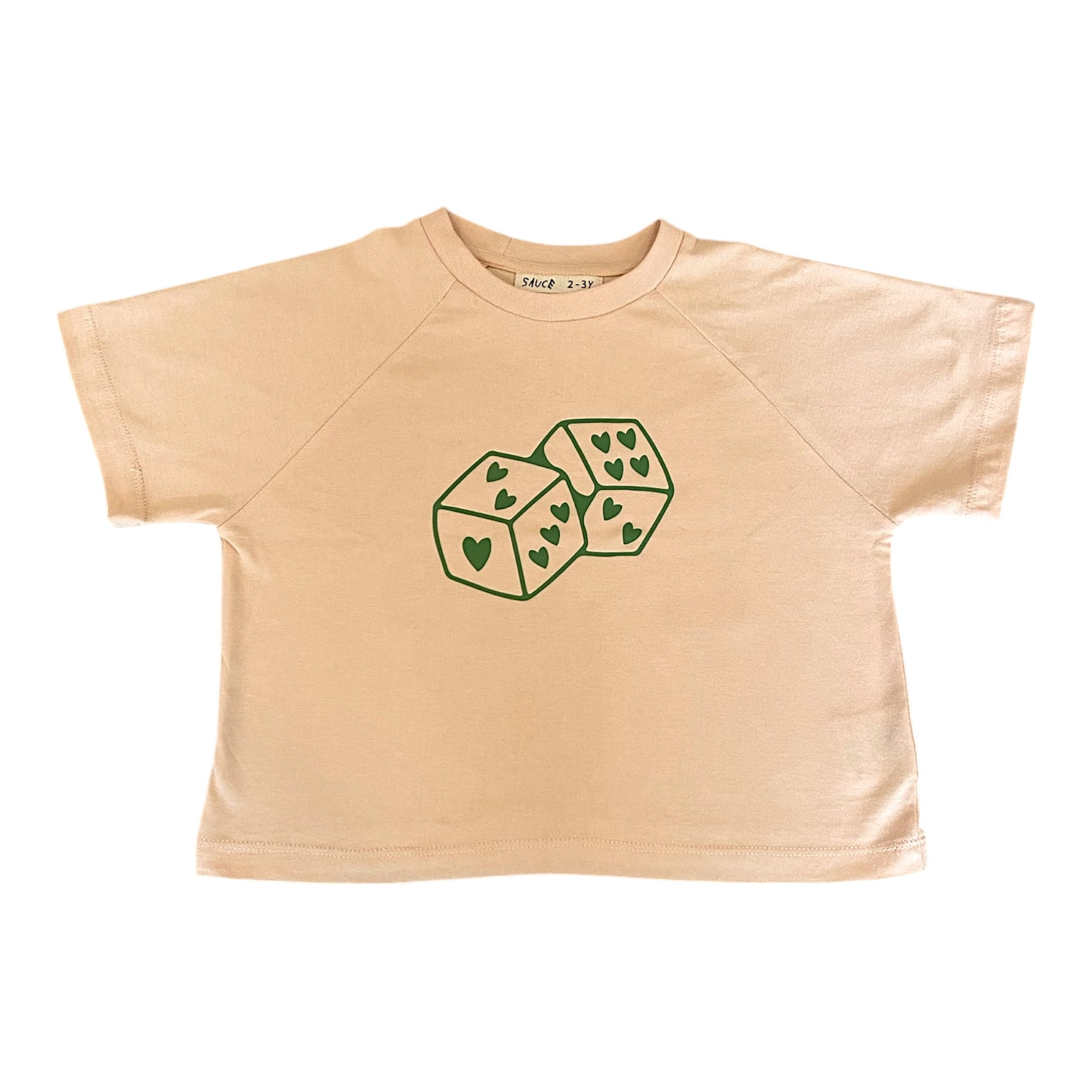 Roll the Dice Tee - Cream
