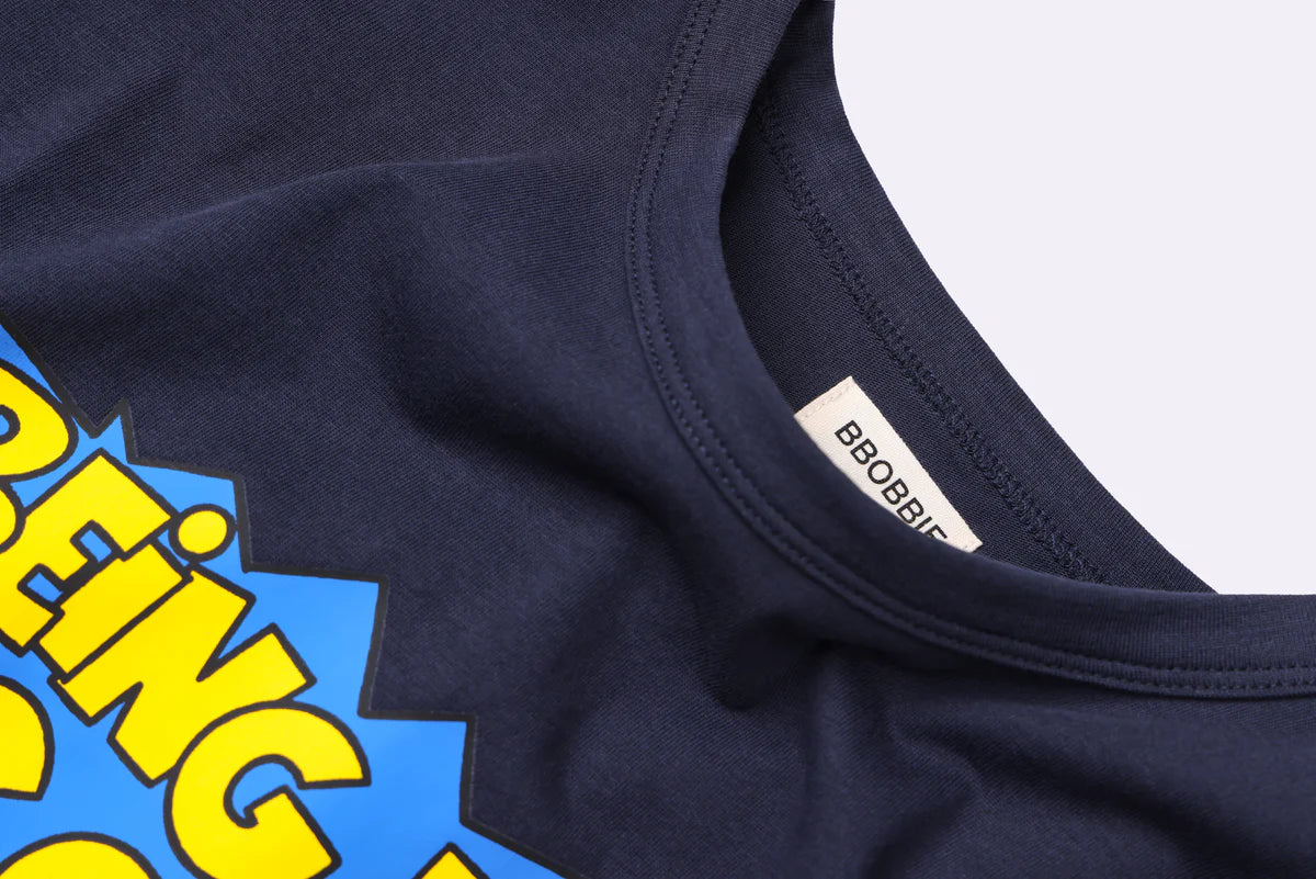 Being Kind is Cool tee in navy