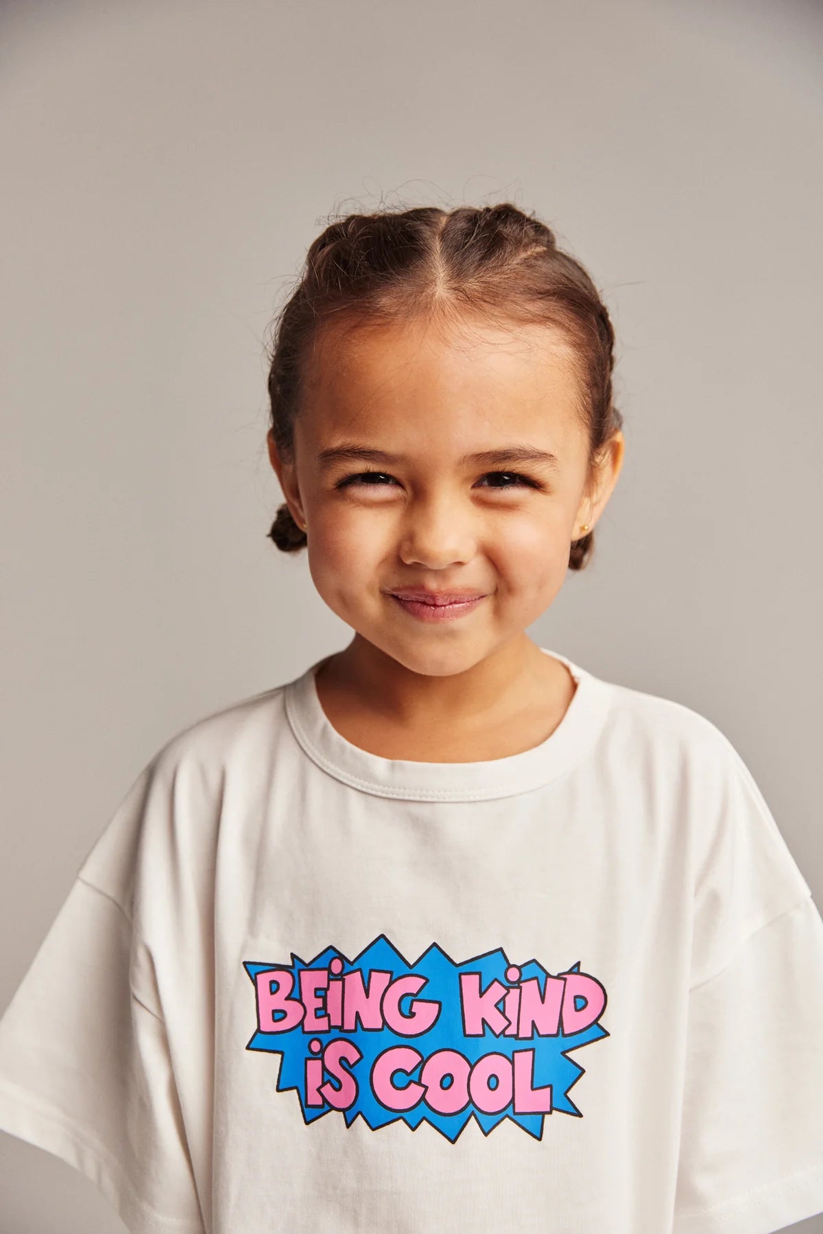 Being Kind is Cool tee in white
