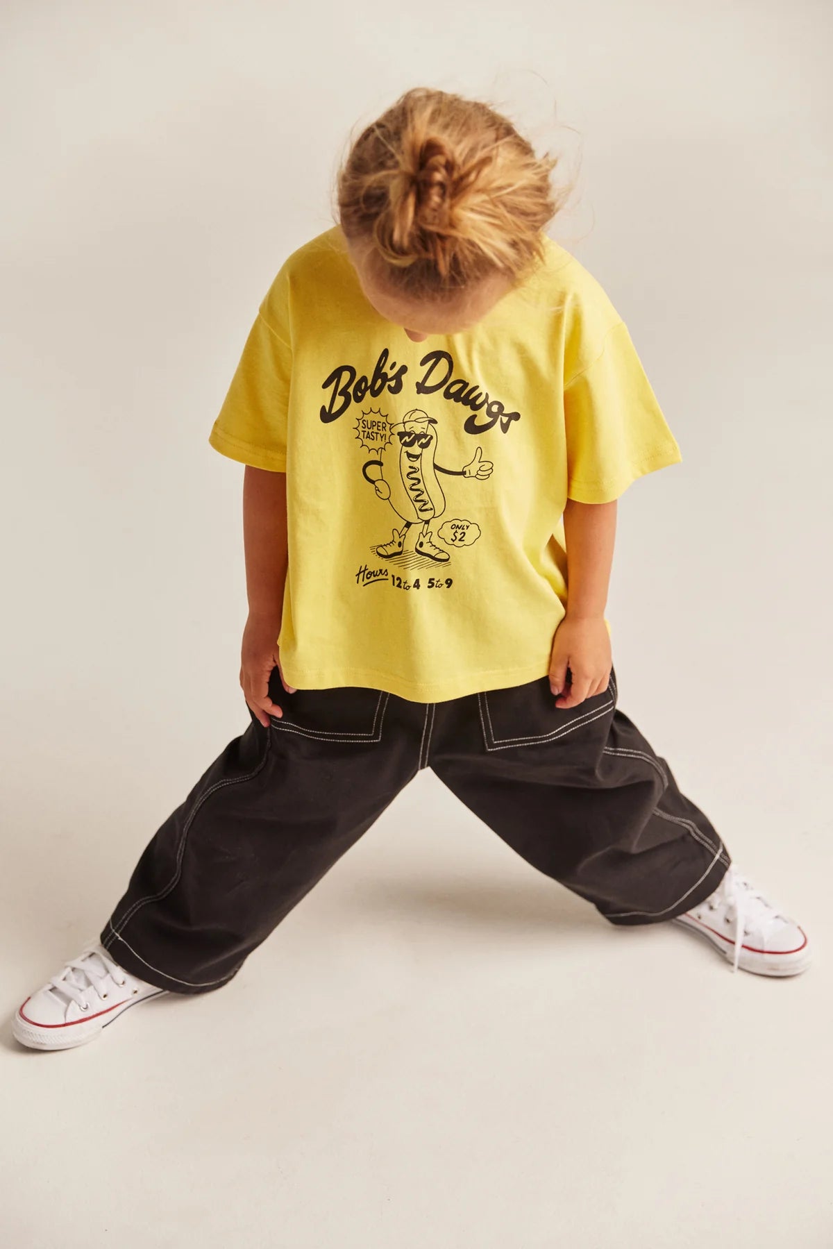Bob’s Dawgs tee in yellow
