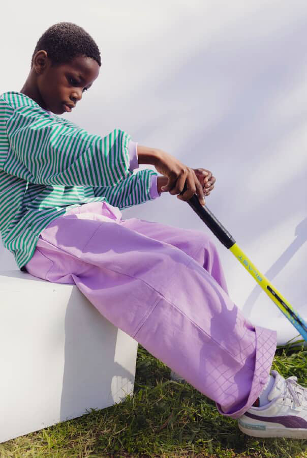The Cargo Pant - Lilac